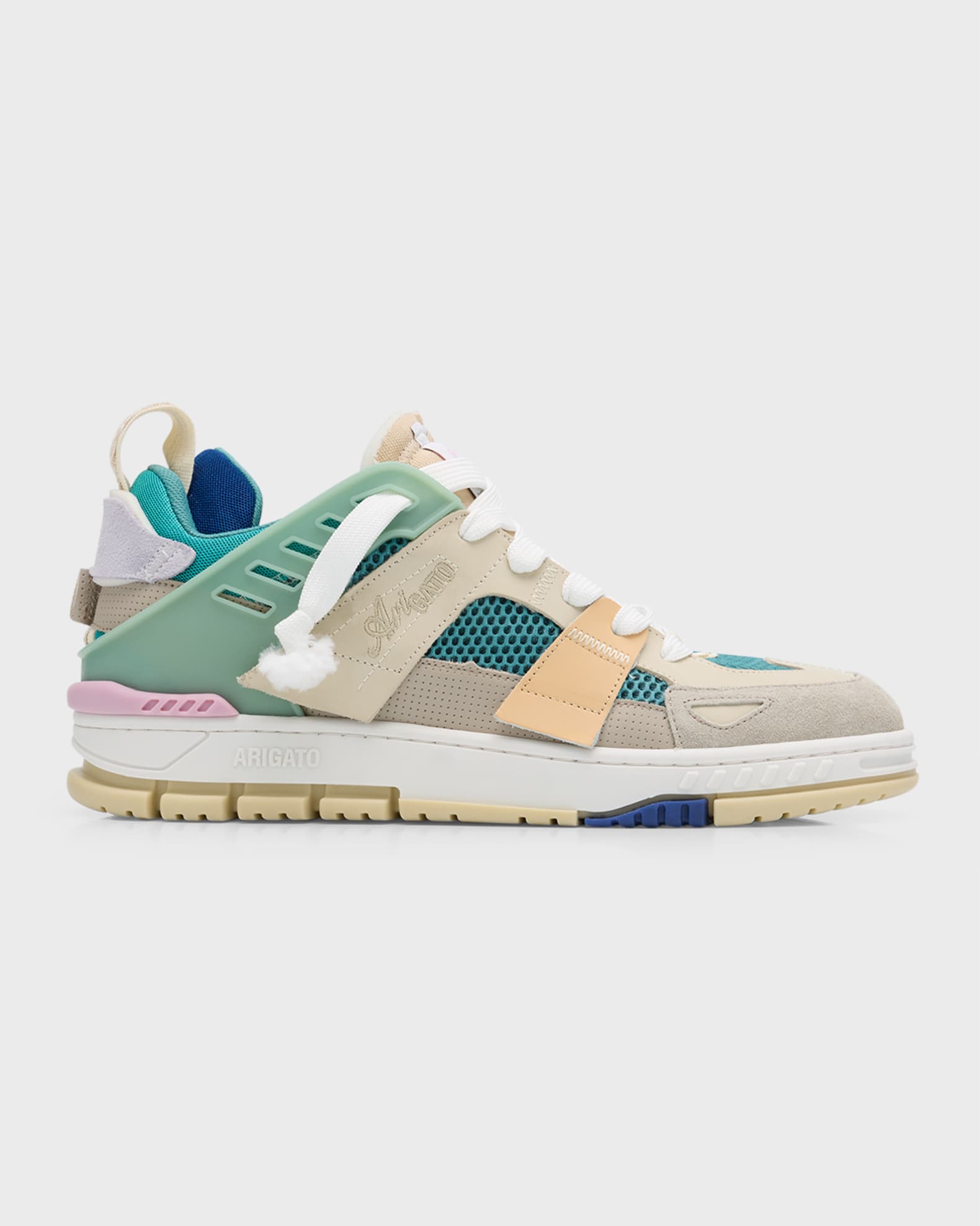 Axel Arigato Men's Area Patchwork Fashion Sneakers Neiman Marcus