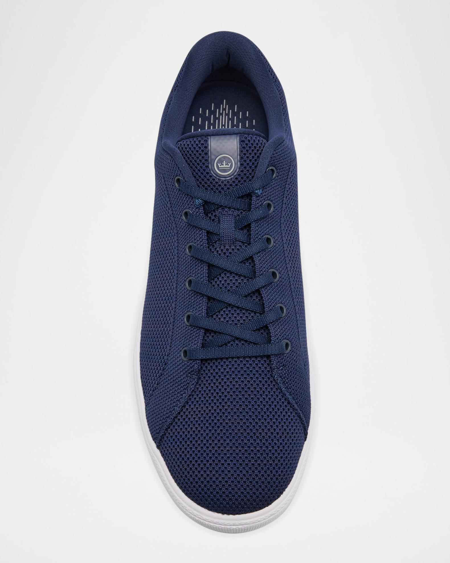 Peter Millar Mens Drift V2 Top Knit Low Top Lace Up Casual Golf Sneakers US 12 Peter Millar V2 Drift Sneaker in Ivory – The Lucky Knot Men main image 2