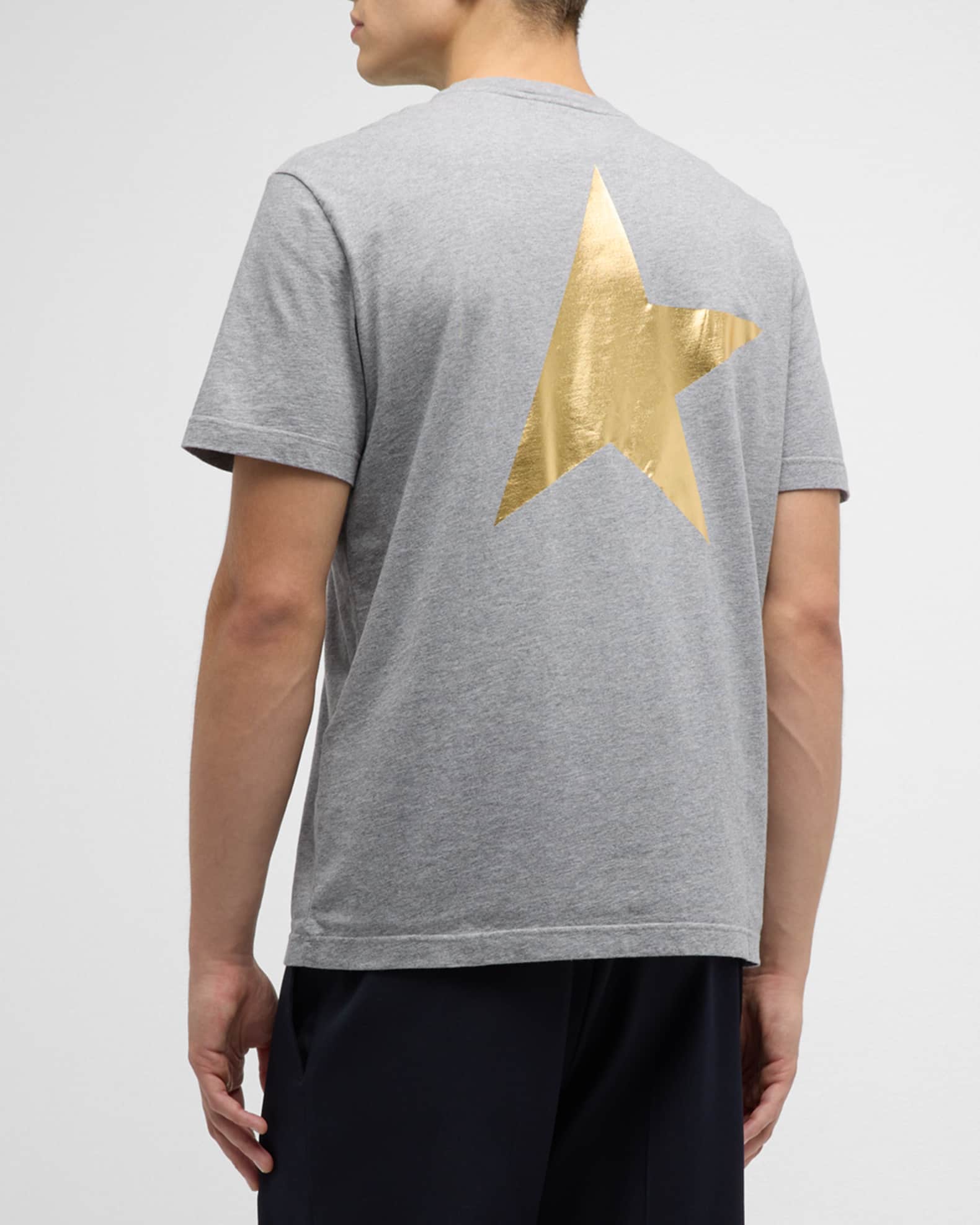 （セール）開催中 人気ブランドも続々プライス Men's Goose Golden Star Marcus Neiman | T-Shirt Logo トップス