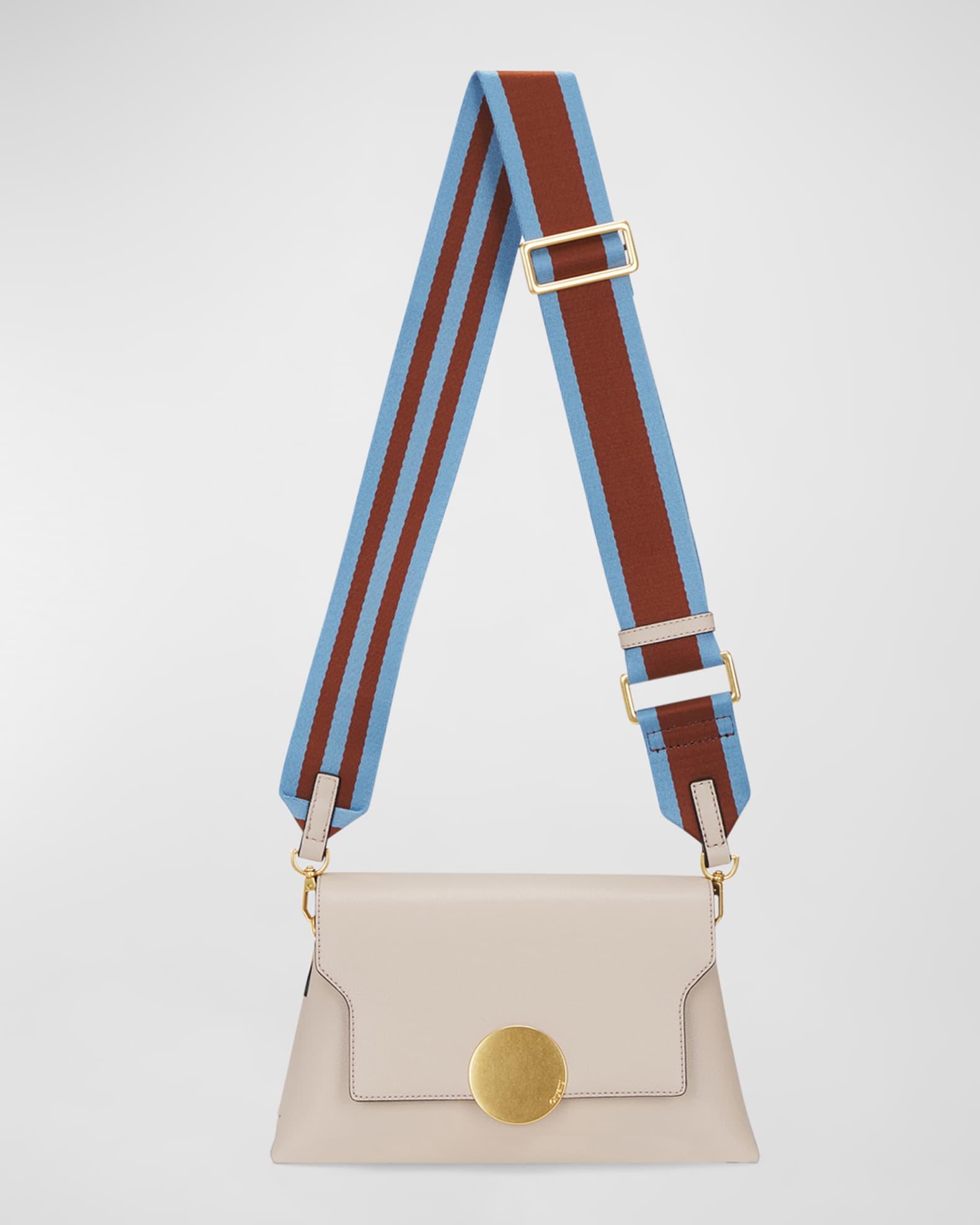 Oryany Lottie Flap Leather Crossbody Bag Neiman Marcus