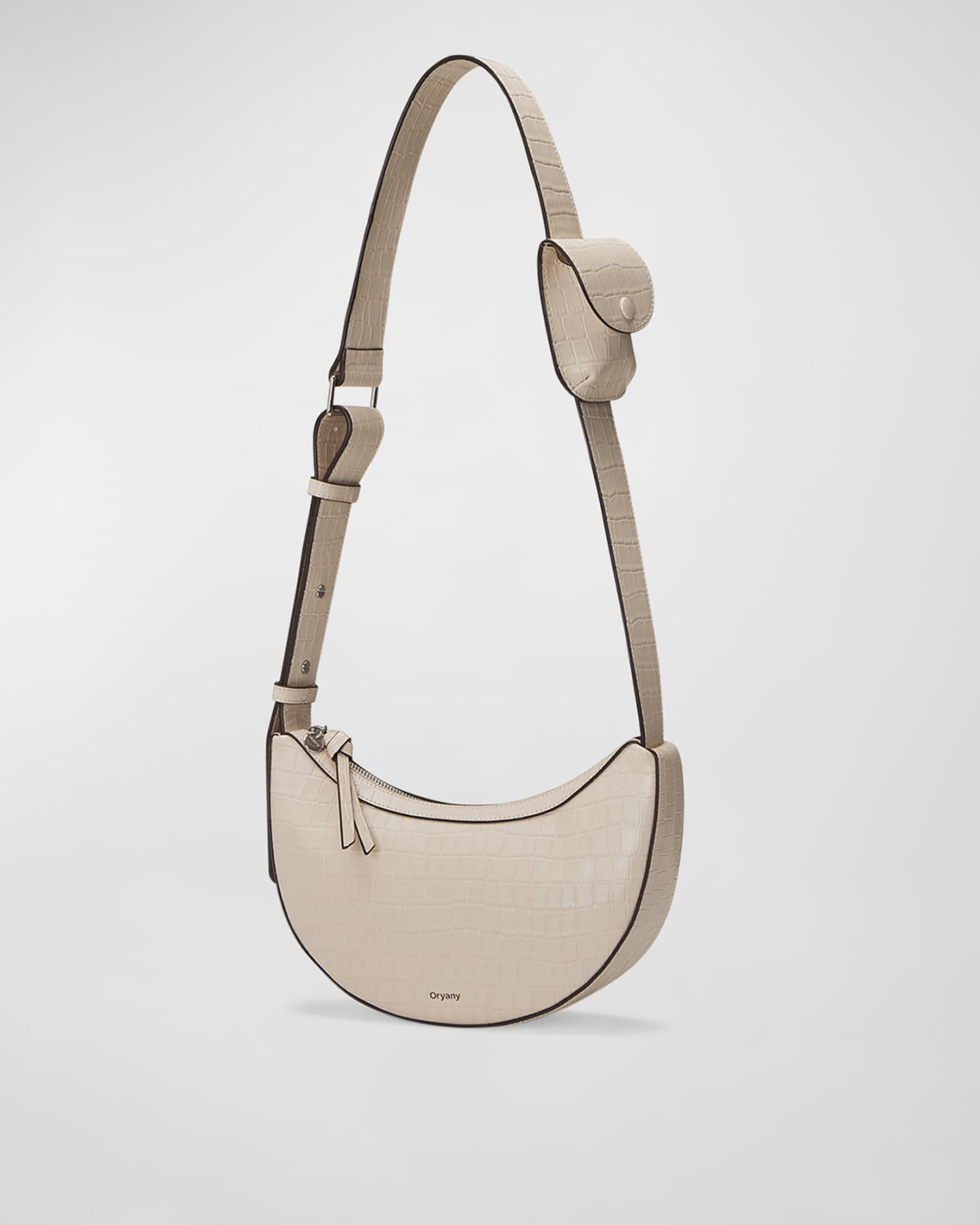 JW PEI Half moon bag cream