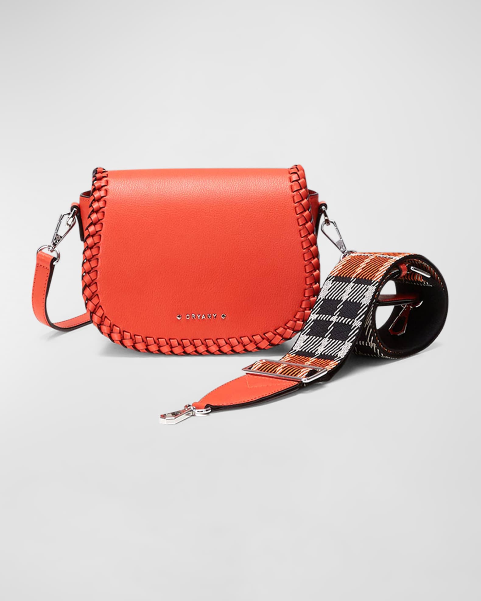 Oryany Bentley Flap Leather Crossbody Bag Neiman Marcus