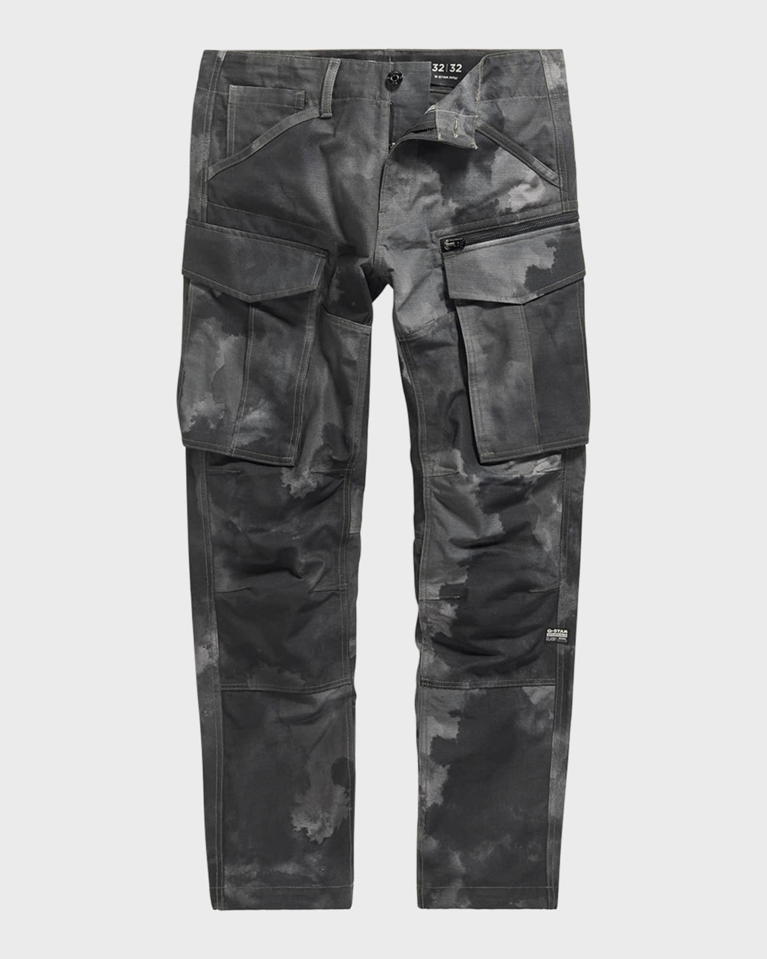 GSTAR RAW Men's Rovic 3D Tapered Camo Cargo Pants Neiman Marcus