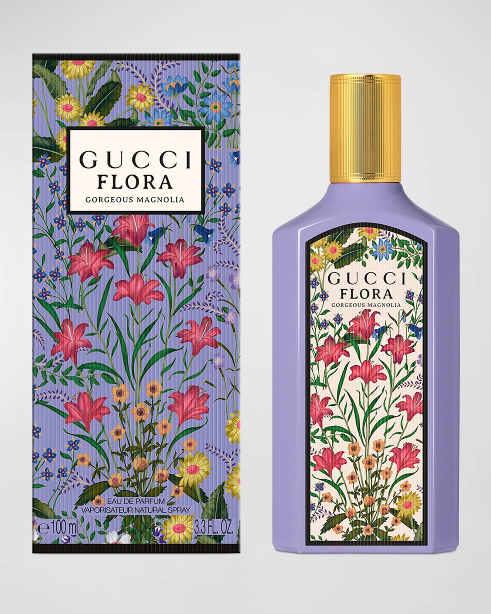 Gucci Gucci Flora Gorgeous Magnolia Eau de Parfum, 3.3 oz. | Neiman Marcus