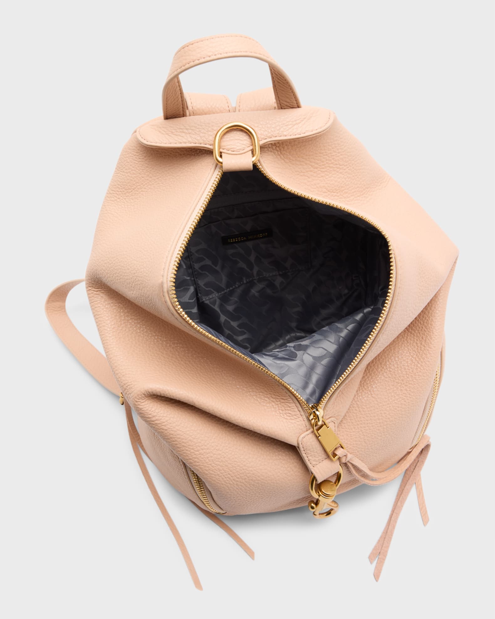 Rebecca minkoff medium zip leather backpack online