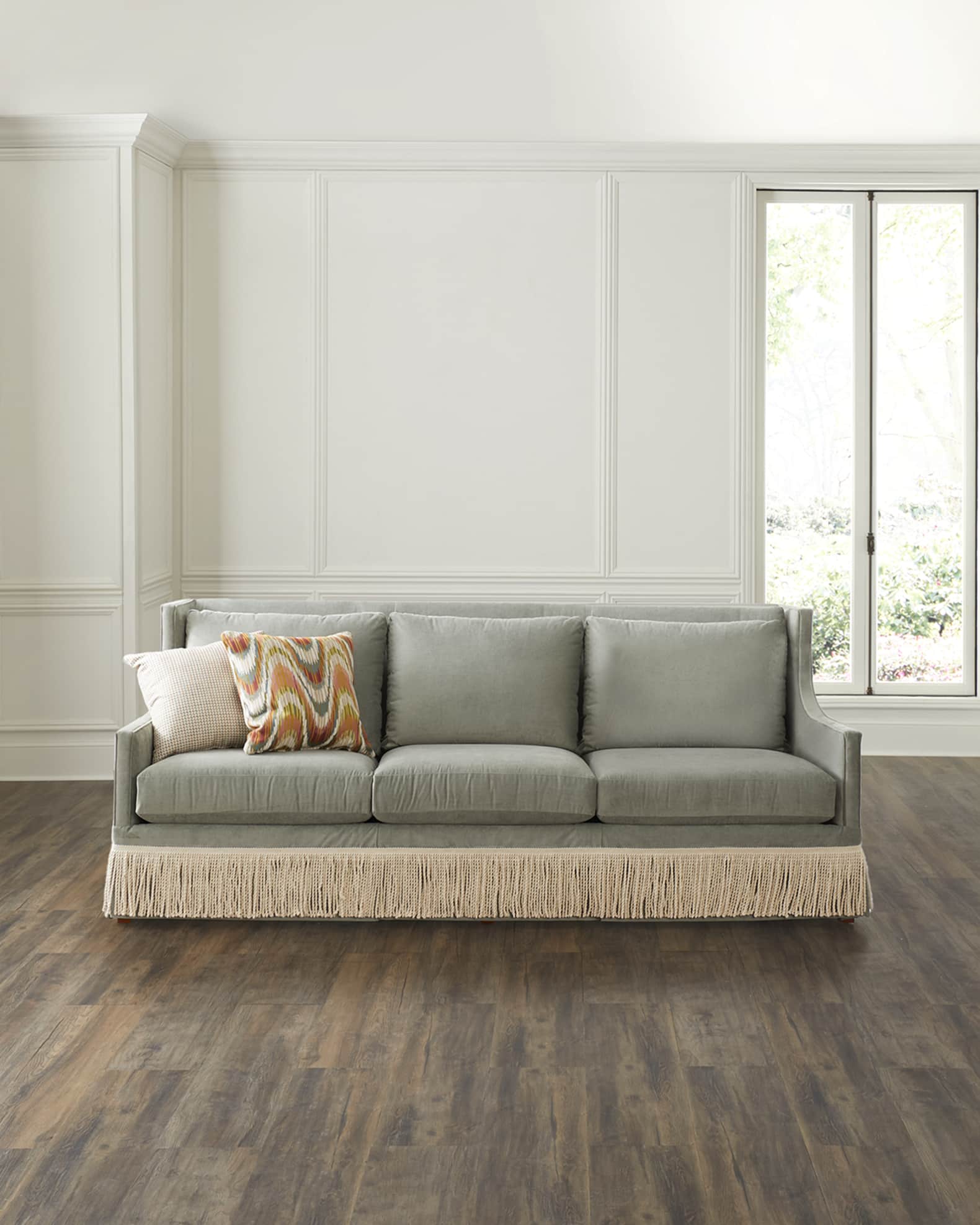 イデーソファ　AO SOFA×MORRIS&CO Limited Edition Massoud Floraine Fringed Sofa - 93