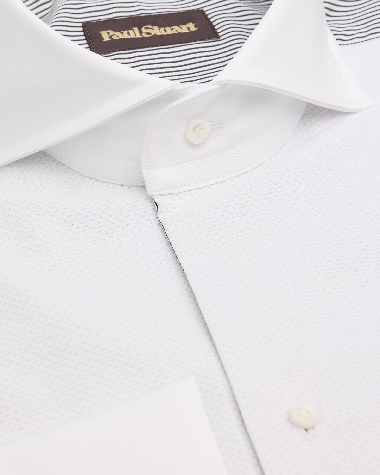 Paul Stuart Men's Patterned Cutaway-Collar Tuxedo Shirt | Neiman Marcus