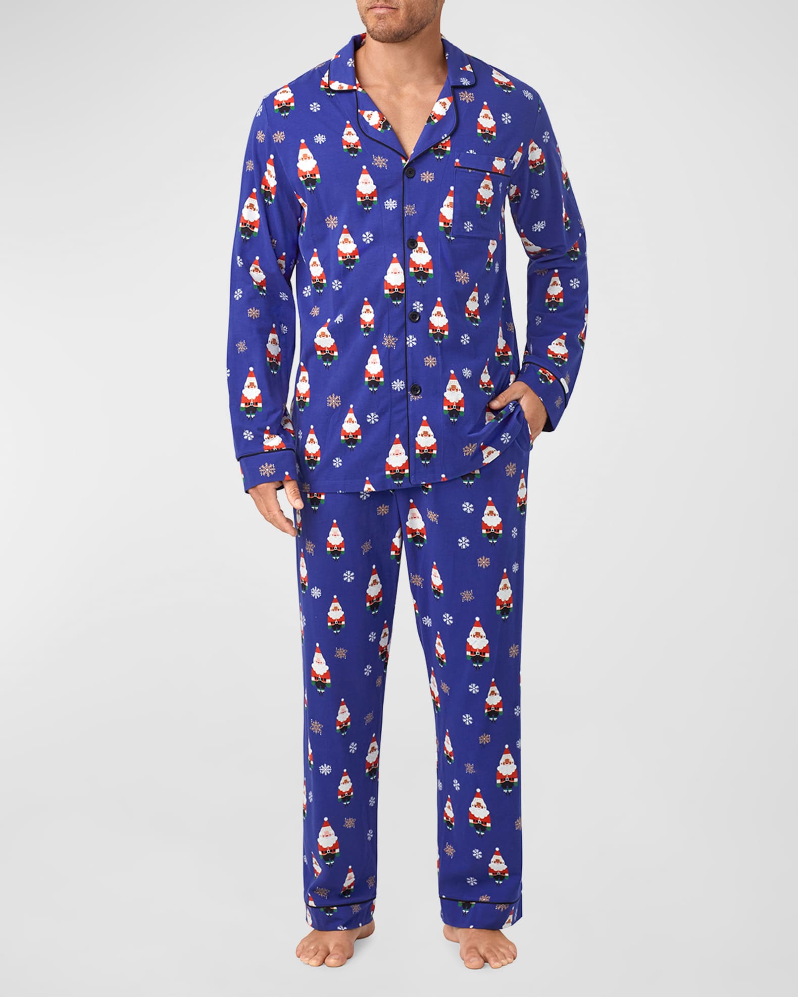 Men santa pajamas clearance