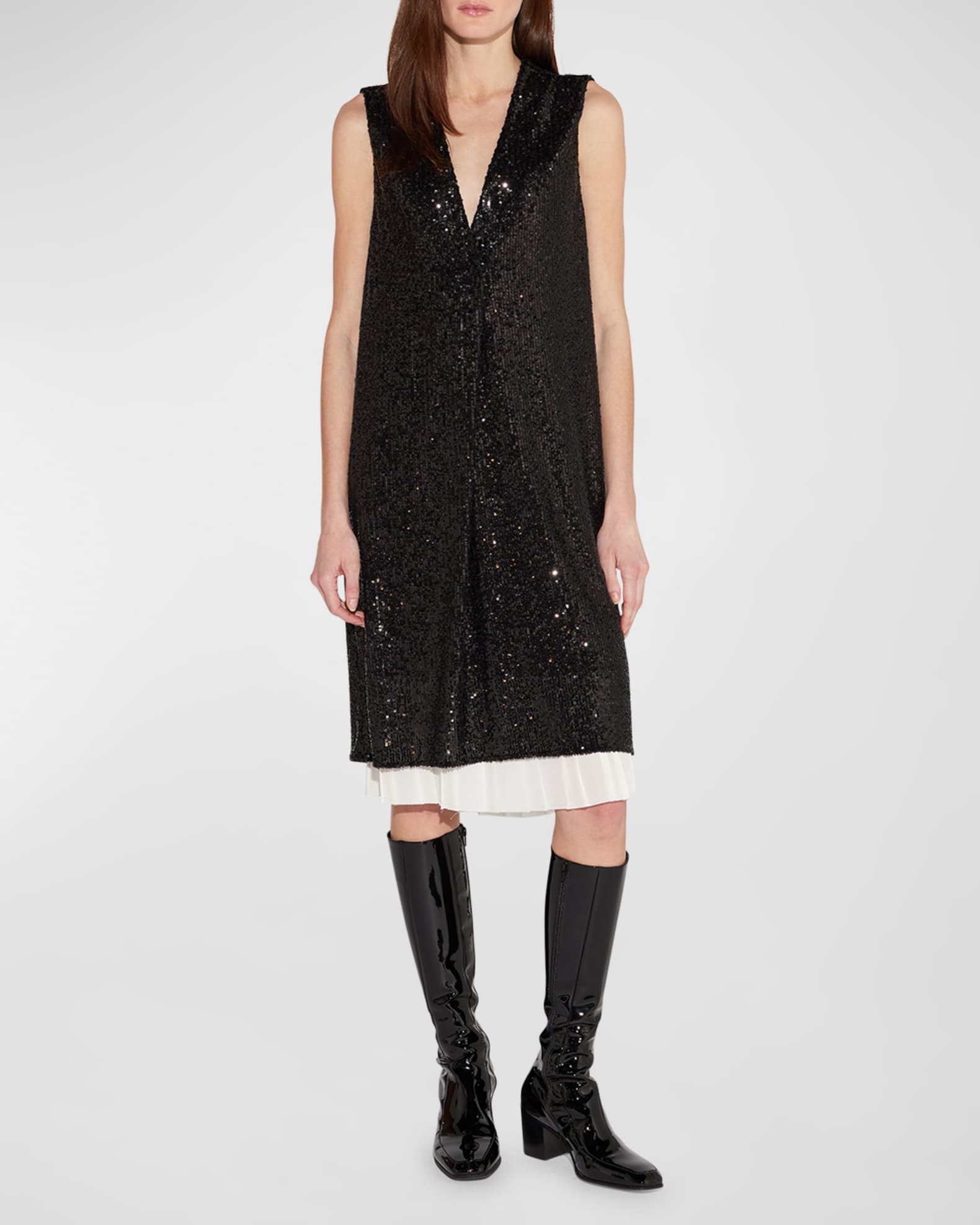 Sequin Tunic Dress