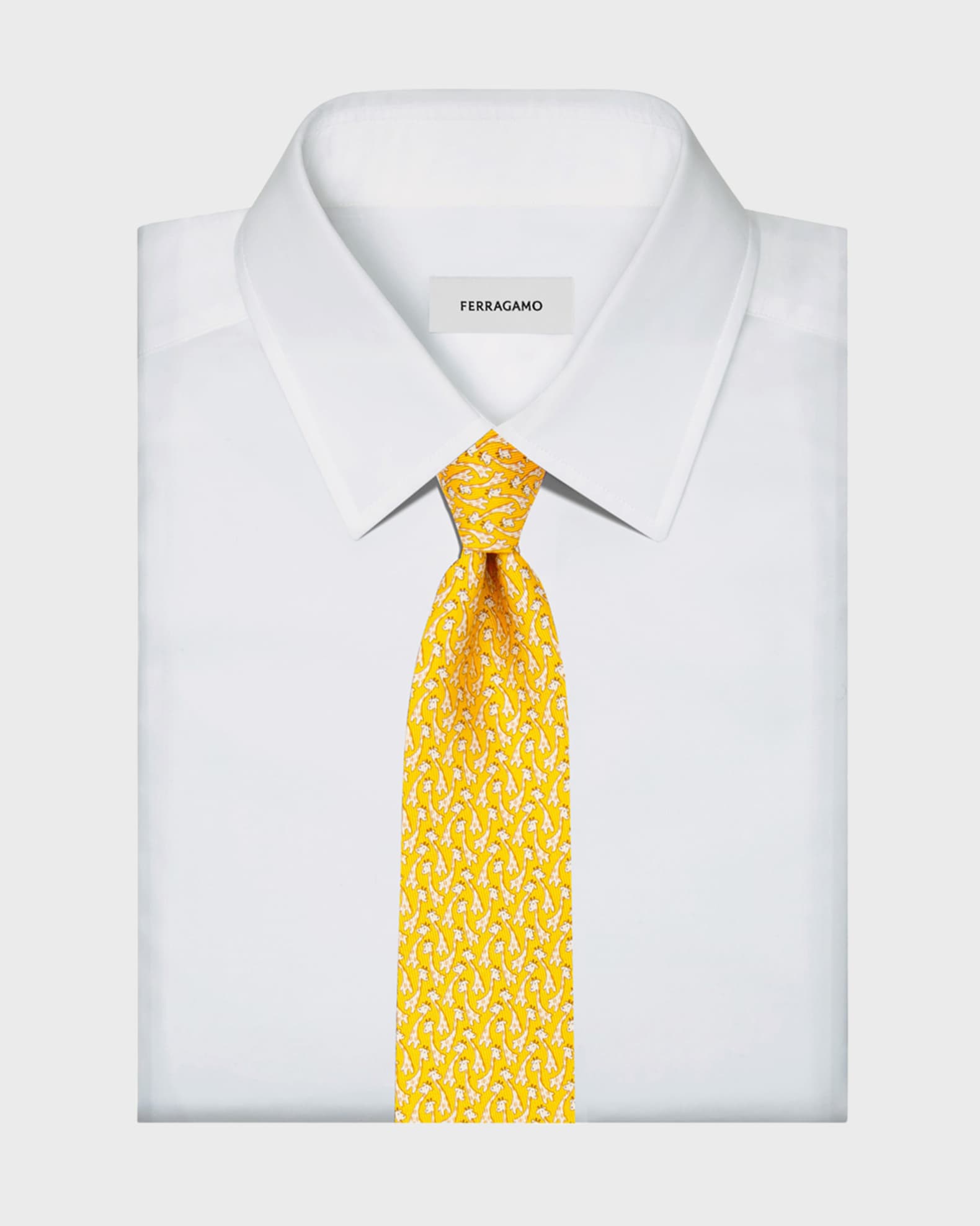 ferragamo giraffe tie