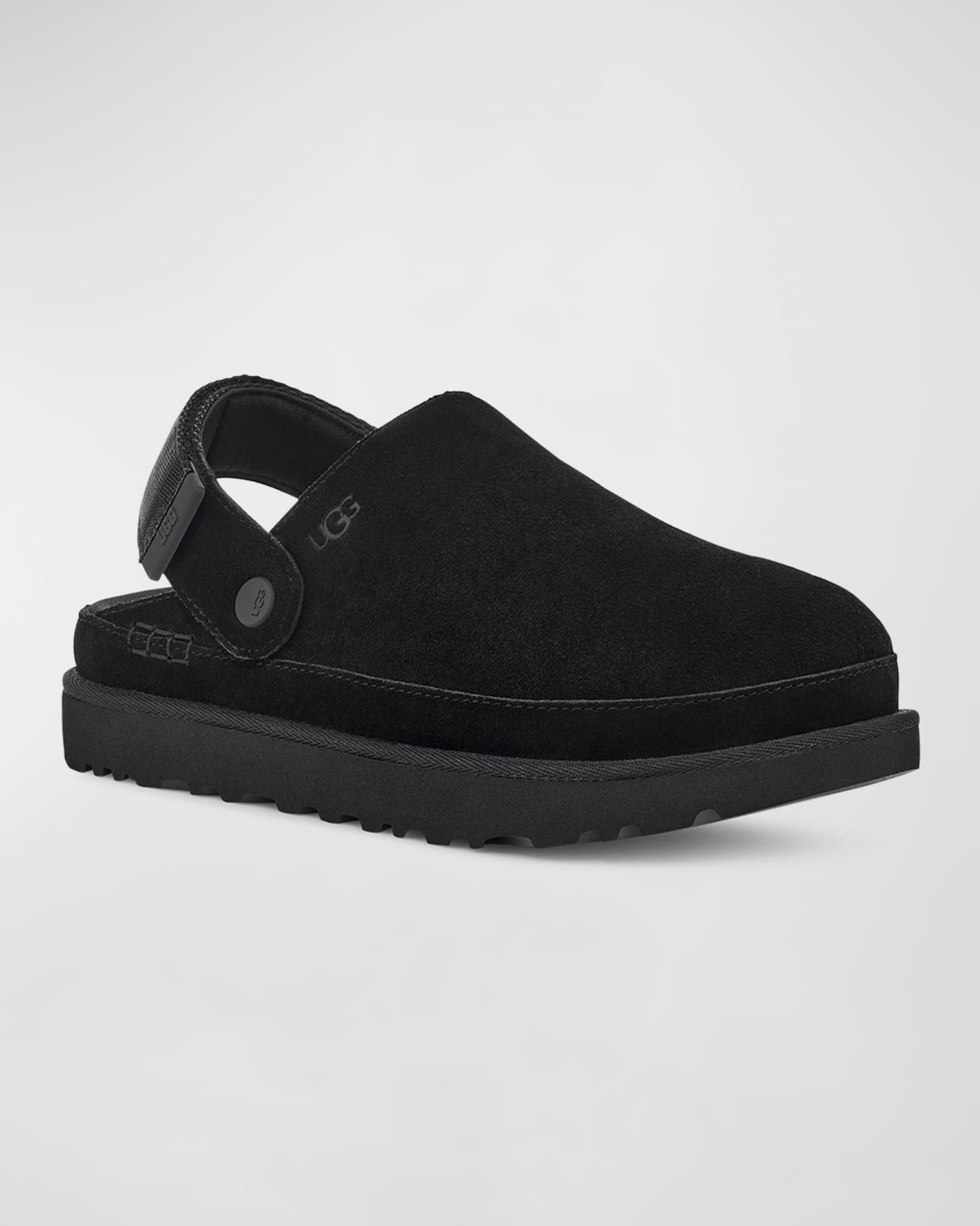 Goldenstar Suede Slingback Clogs 1