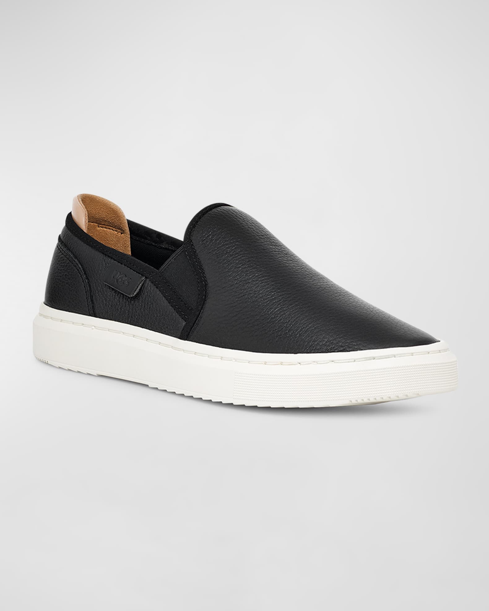 UGG Alameda Leather Slip-On Sneakers | Neiman Marcus