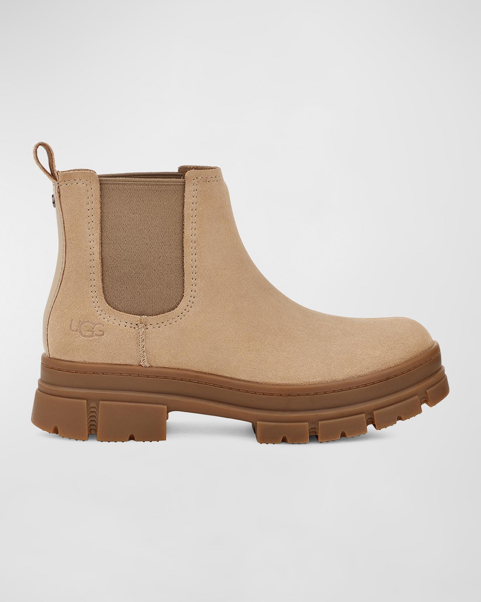 UGG Ashton Suede Chelsea Ankle Boots | Neiman Marcus