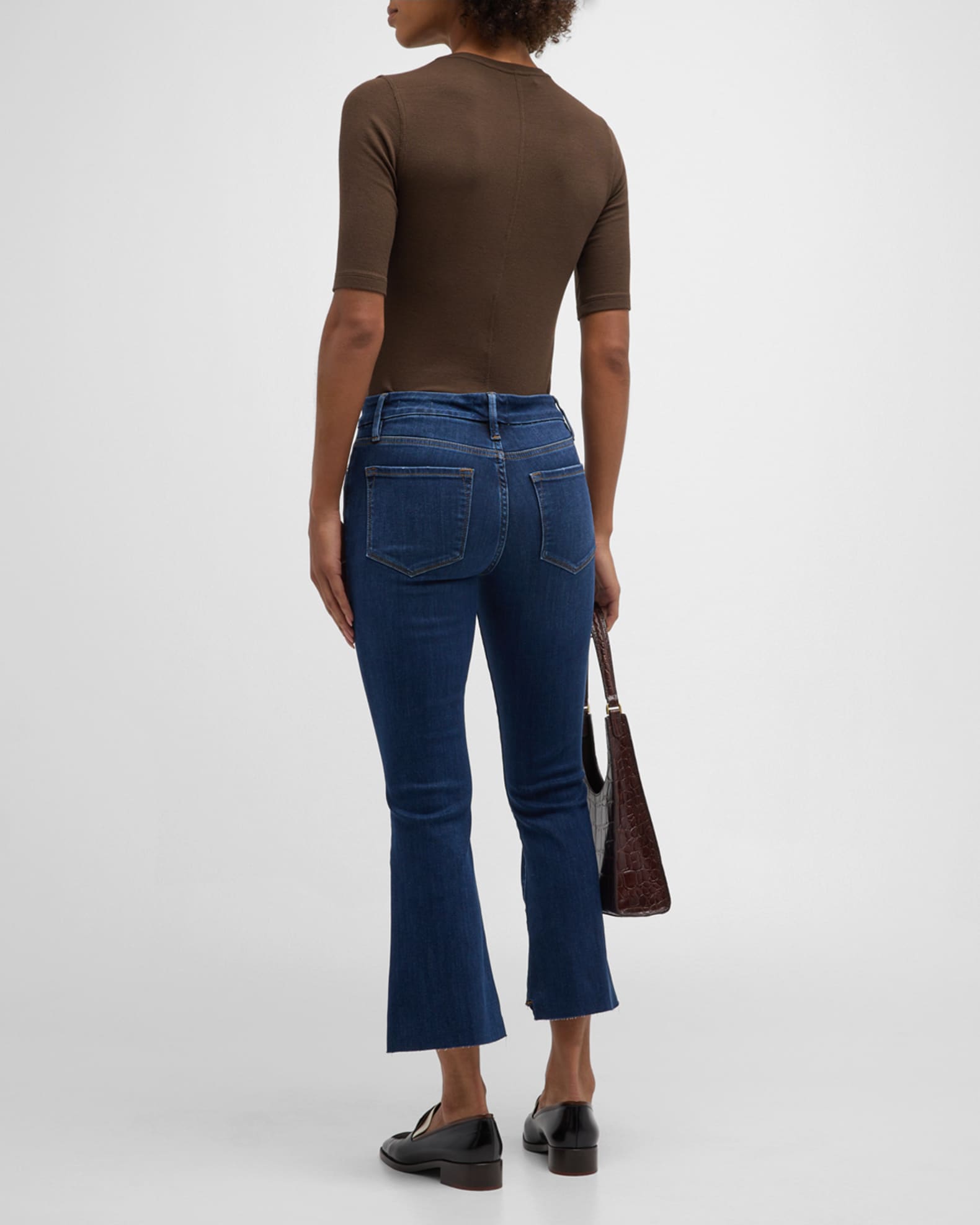 【送料&関税込】Frame Le Crop Mini Boot Jeans FRAME Le Crop Mini Boot Jeans — punchboutique.com