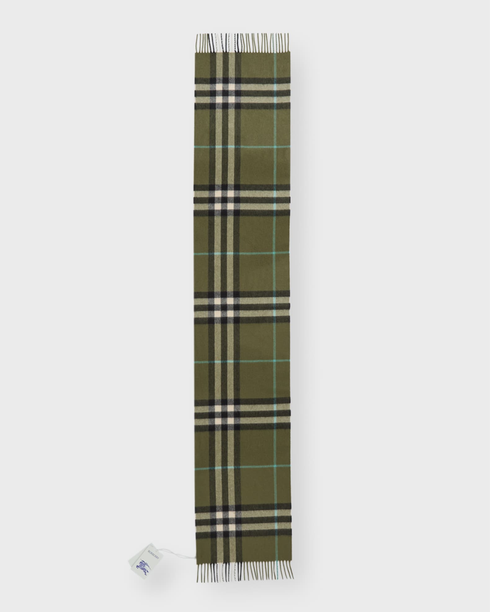 Burberry Giant Check Cashmere Scarf | Neiman Marcus