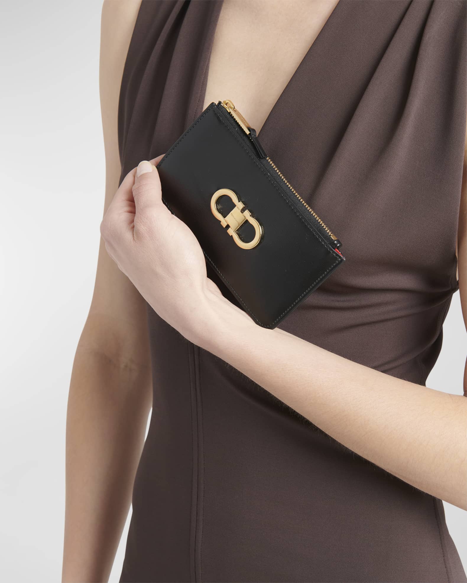 Leather Zip Wallet