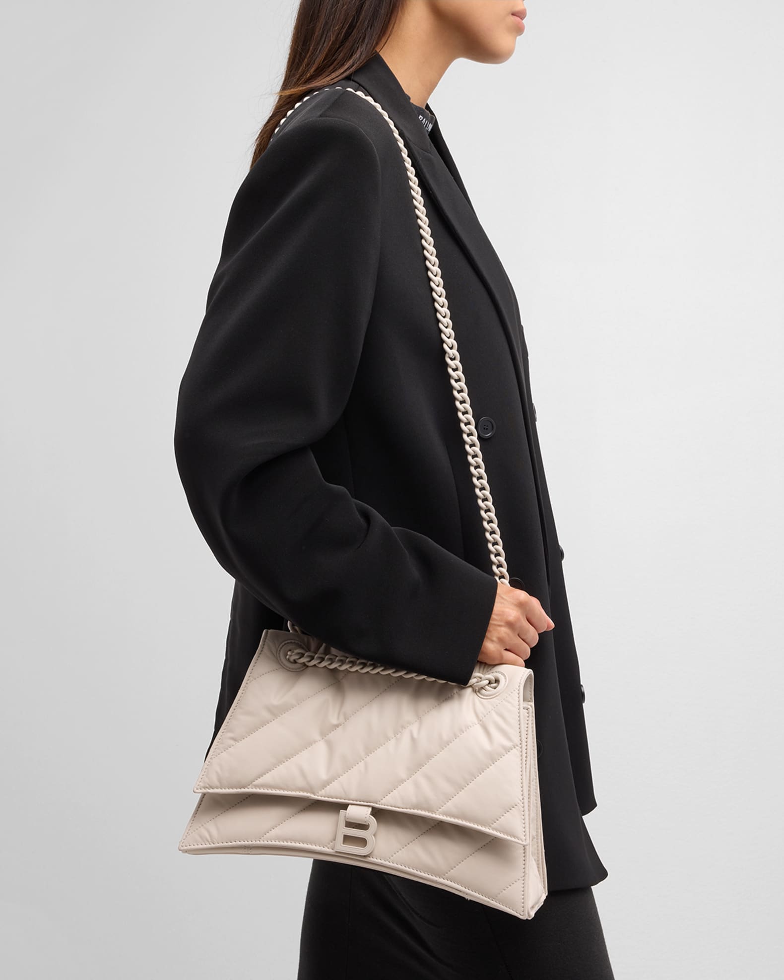 最新エルメス Medium Crush Balenciaga Quilted Marcus Neiman | Bag Chain バッグ