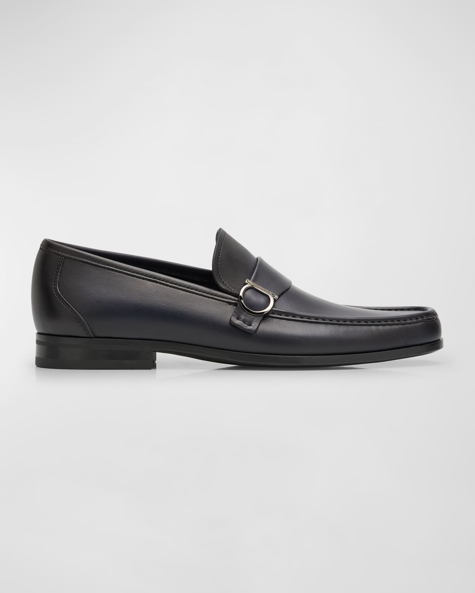 Men's Duomo Gancio Leather Loafers 0