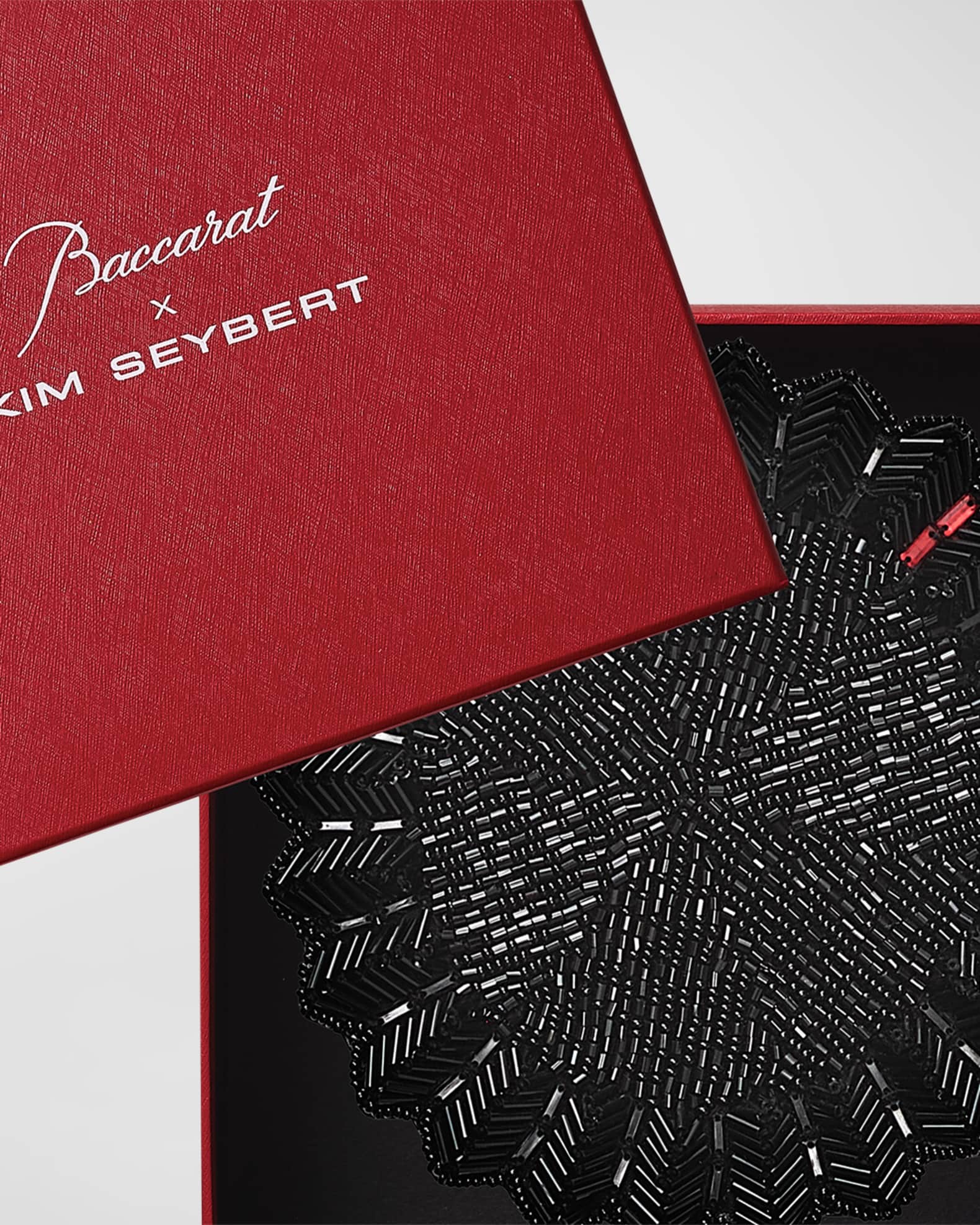 Etoile Black Coasters, Set of 4 1