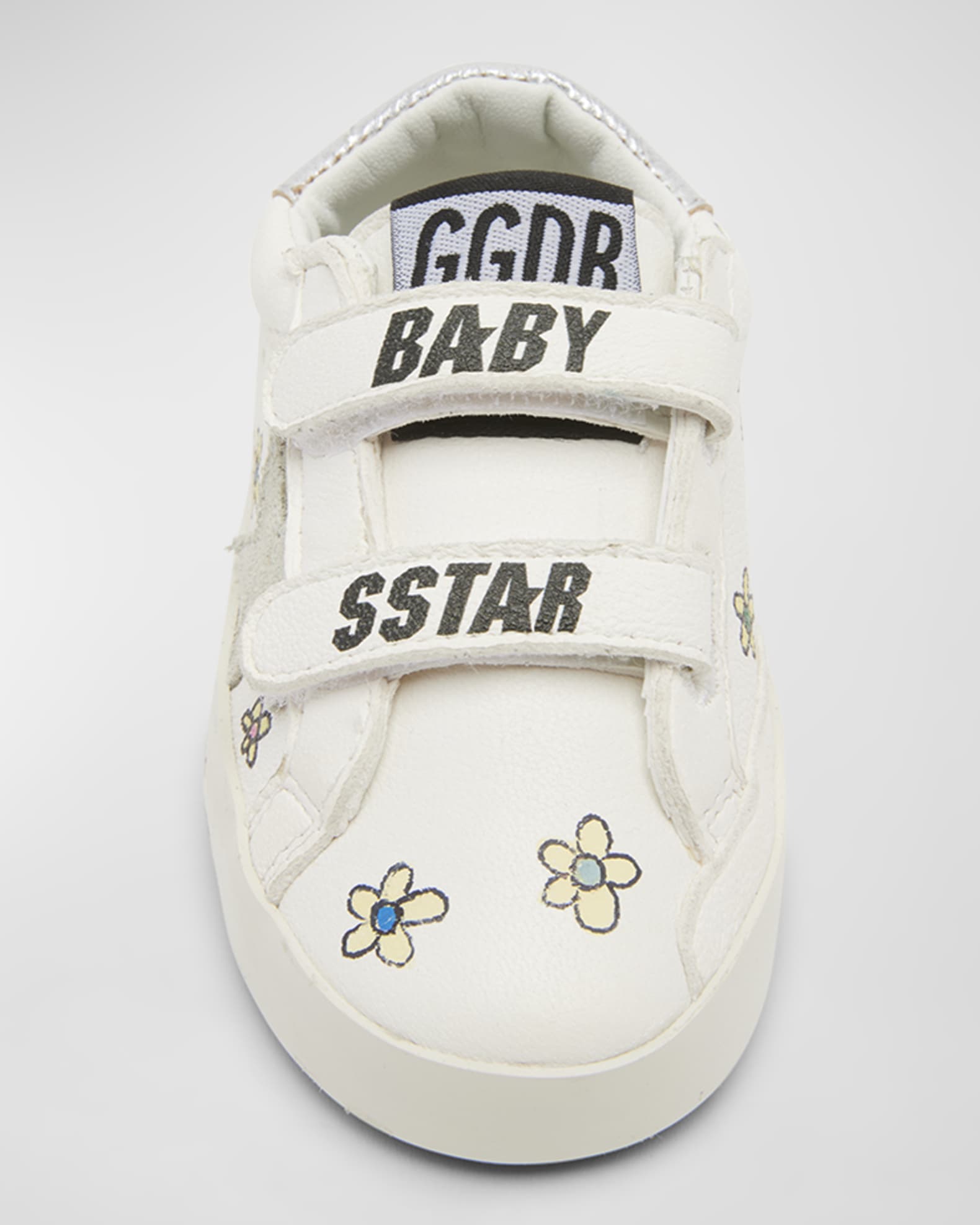 Golden Goose Girl's Baby School Flowers LowTop Sneakers, Kids Neiman