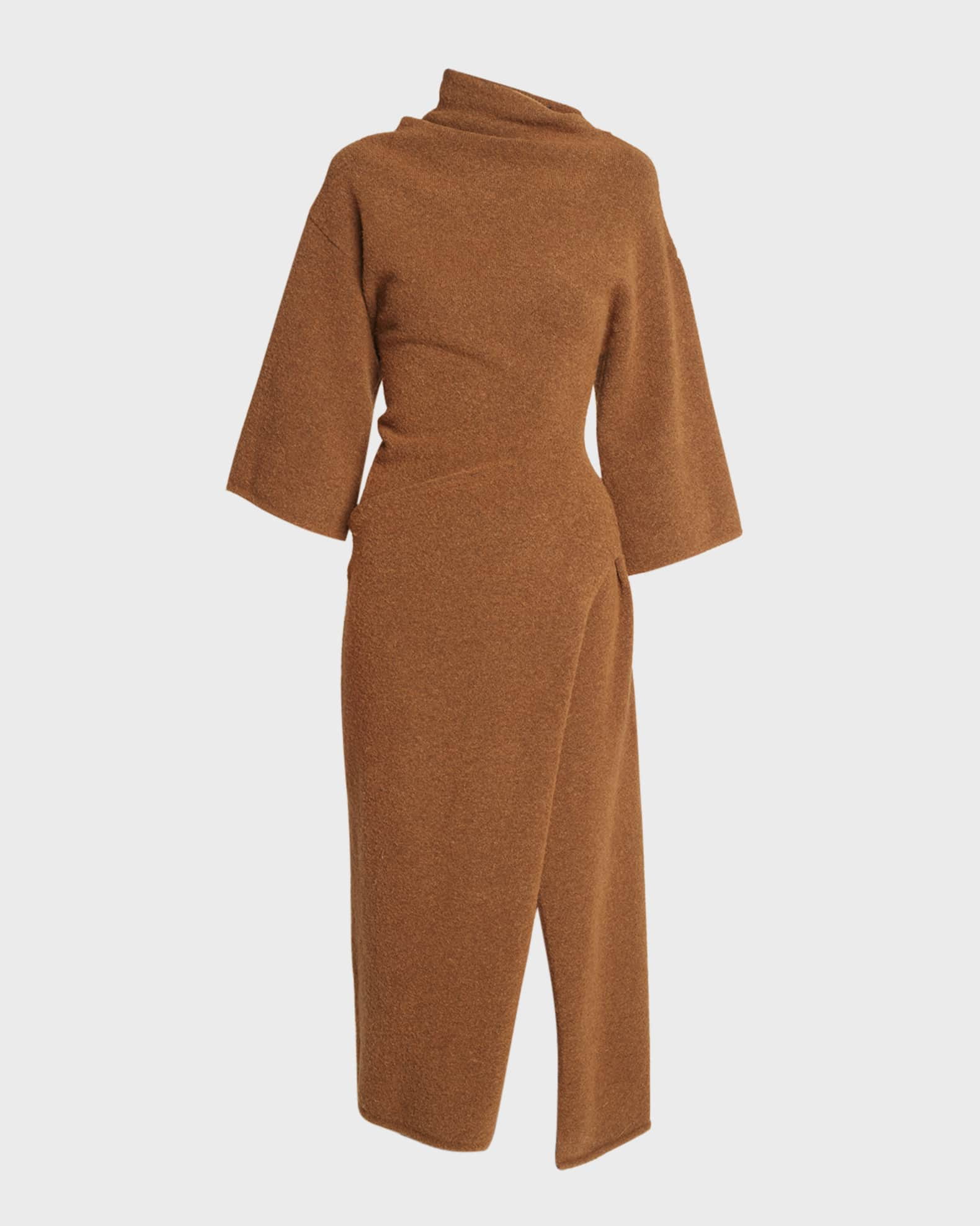 Proenza Schouler Viscose Wool Knit Midi Dress Neiman Marcus