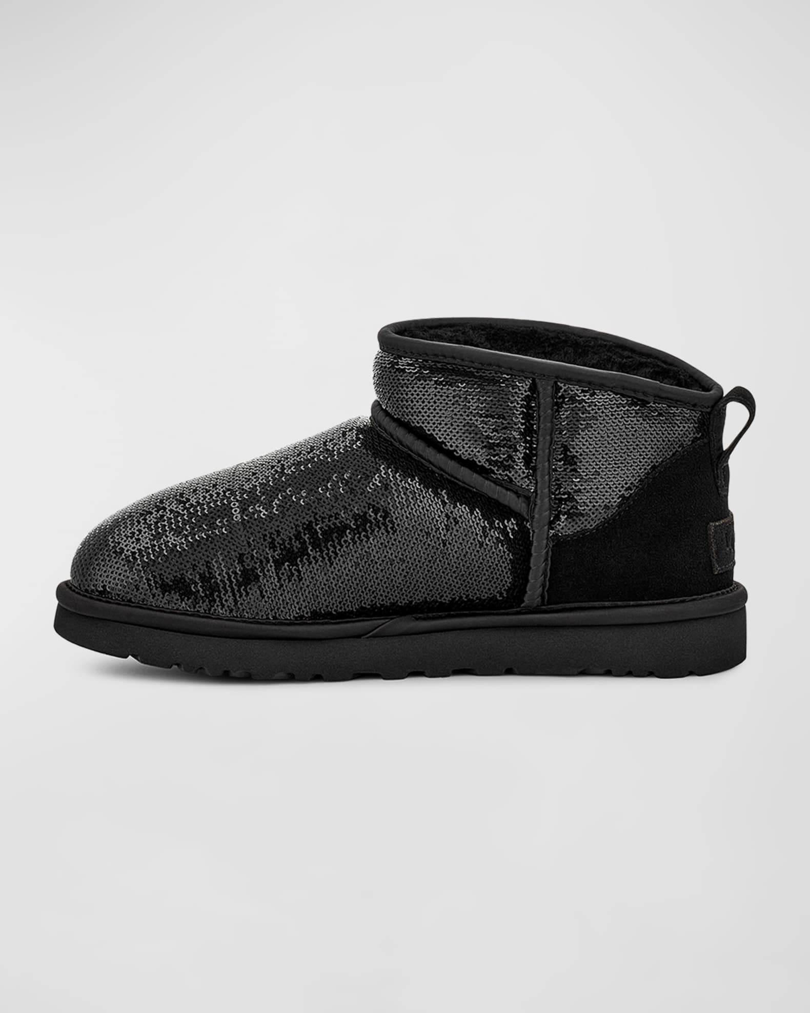 UGG Classic Mini Mirror Ball Ankle Boots Neiman Marcus
