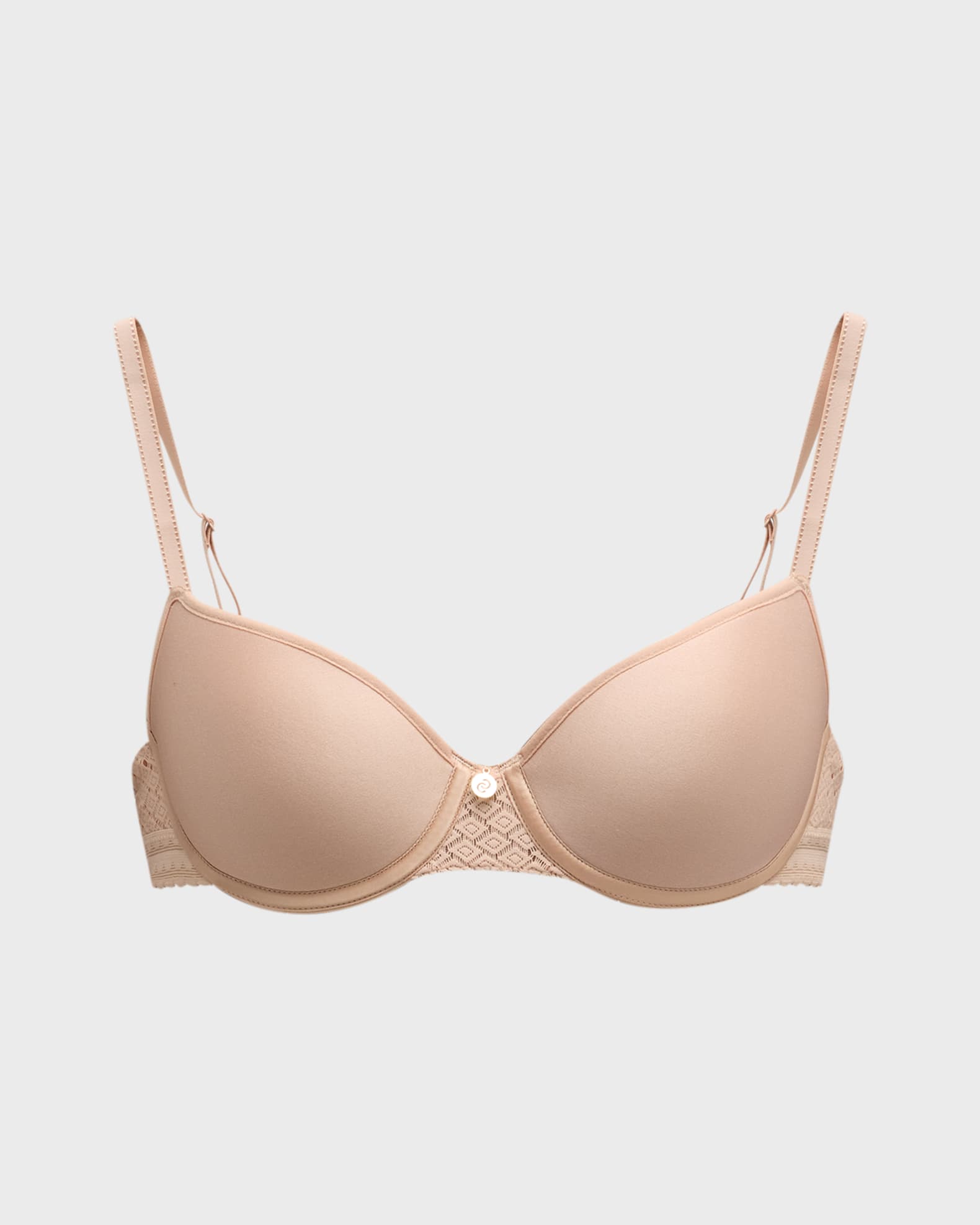 Chantelle Lucie Lace Comfort Demi Memory Foam Bra