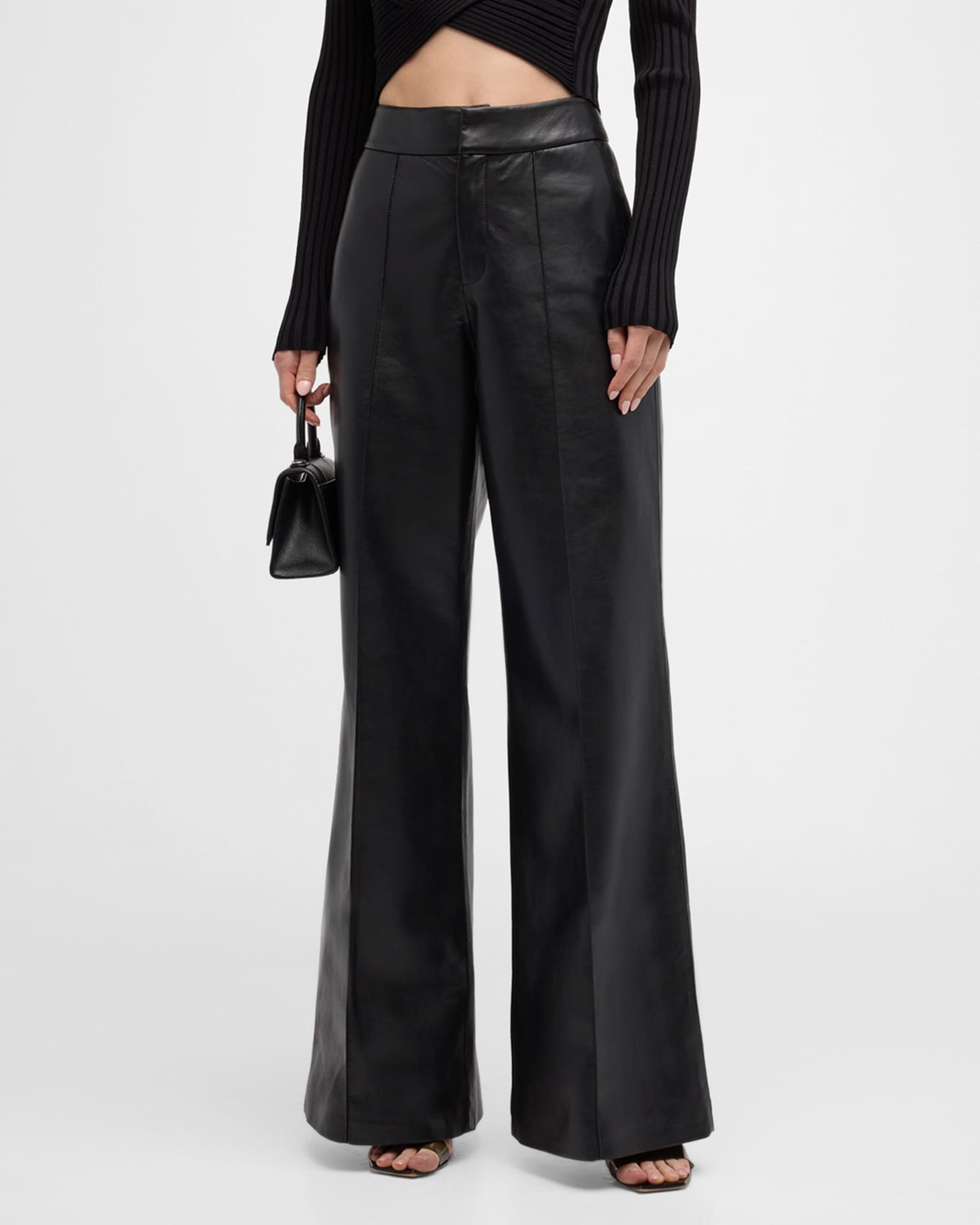 Tell Me Lies Recycled Leather Pants 1