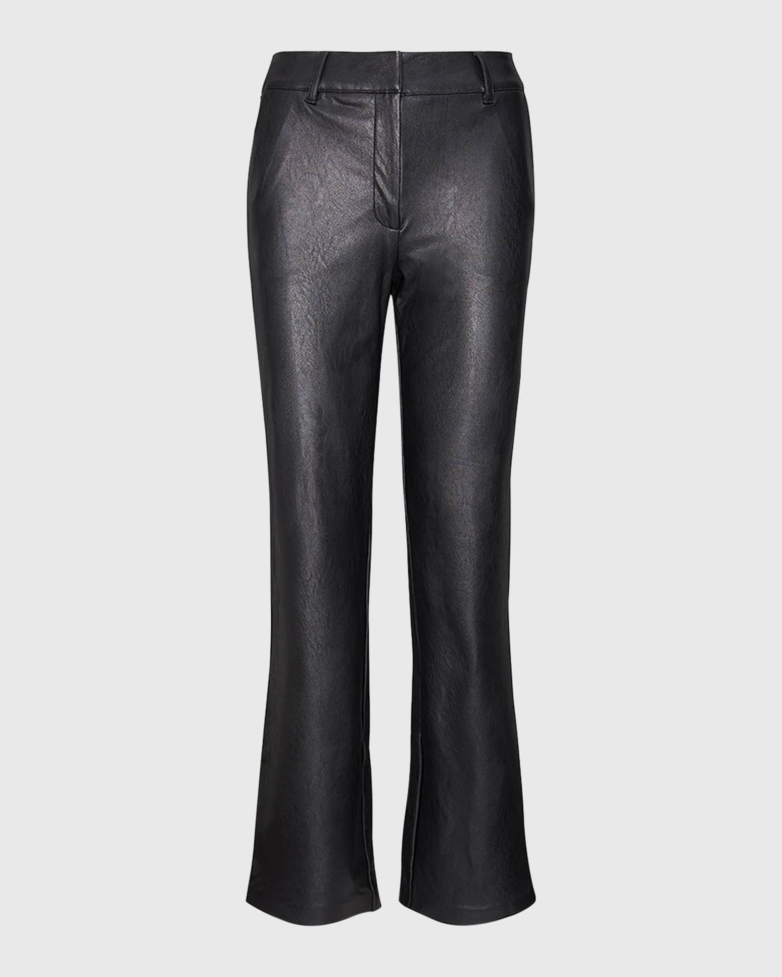 Commando Faux-Leather Full-Length Trousers | Neiman Marcus