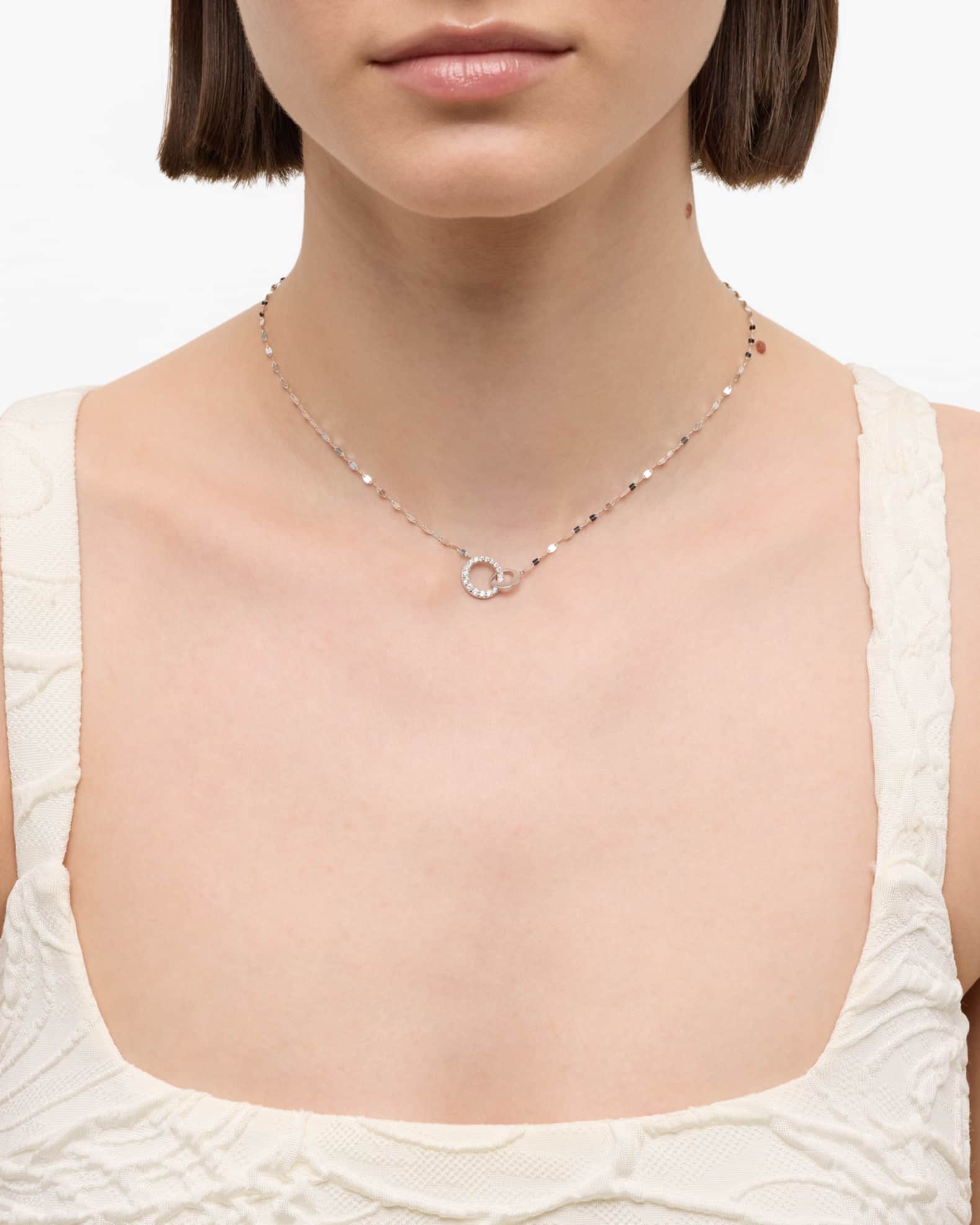 Flawless Interlocking Cusp Necklace  1