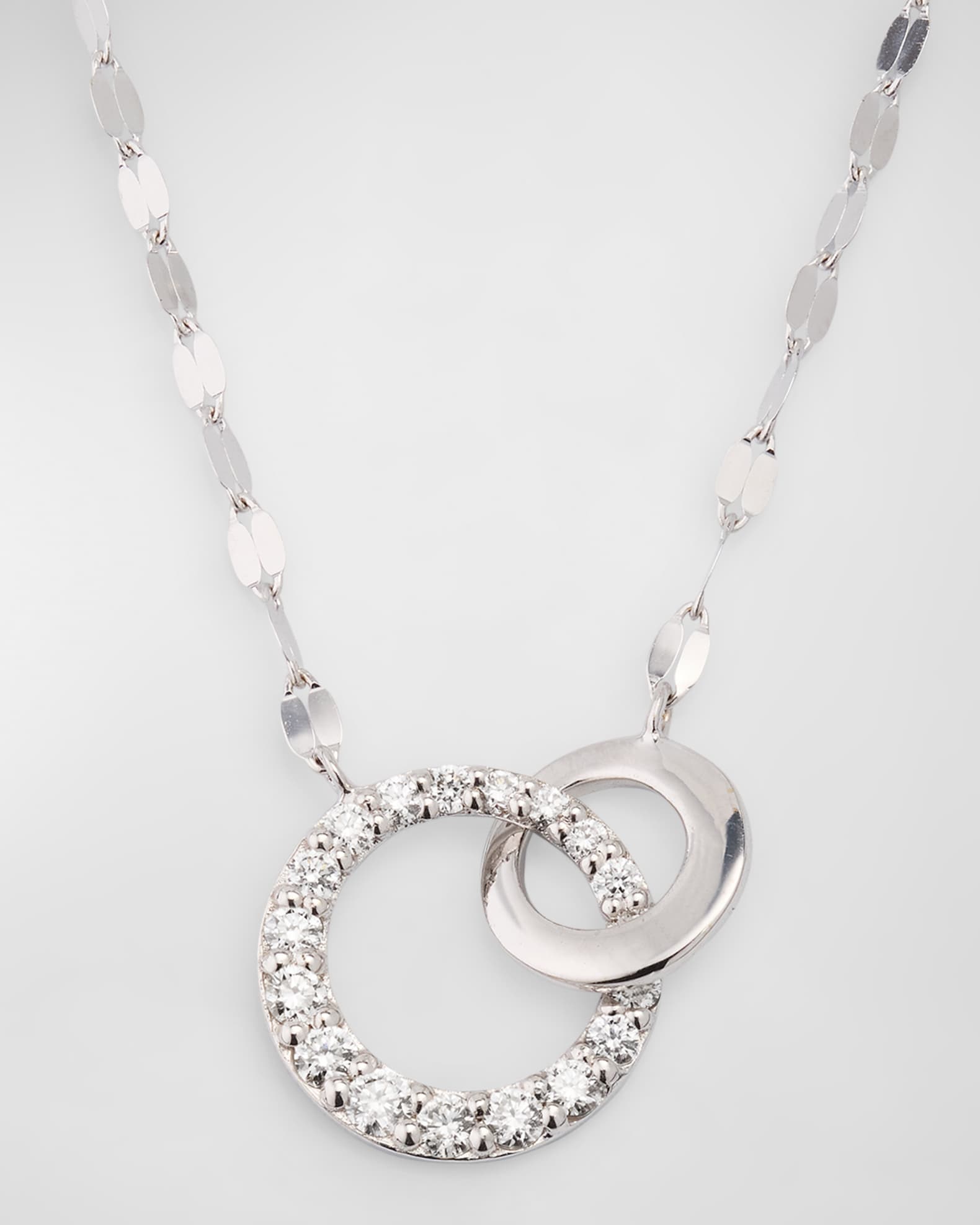 Flawless Interlocking Cusp Necklace  0