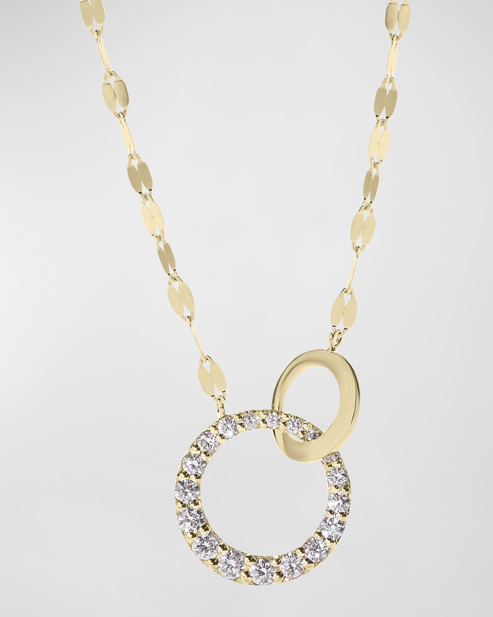Flawless Interlocking Cusp Necklace  0