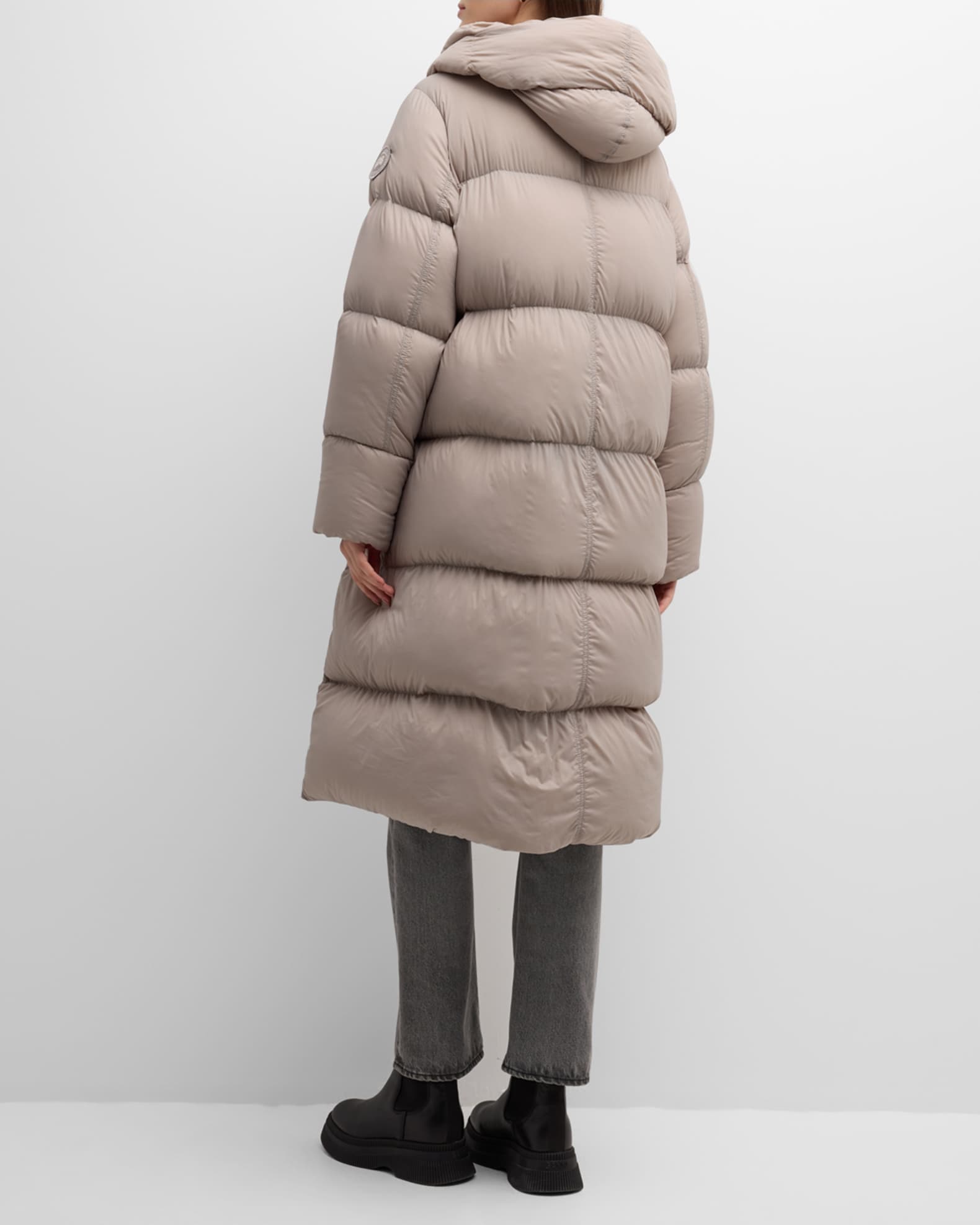 Canada goose long down coat hot sale