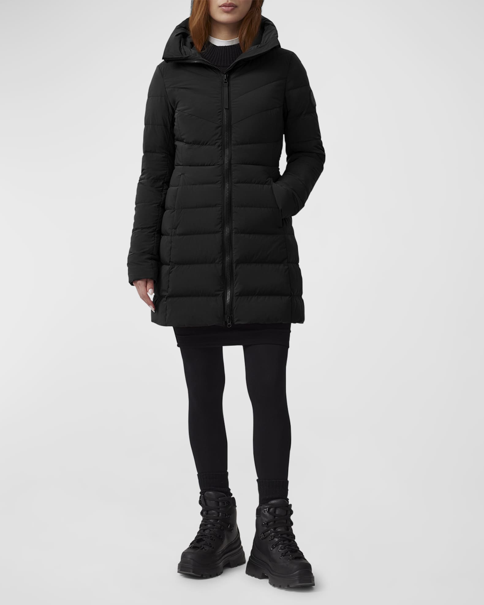 Canada Goose Clair Hooded Puffer Coat | Neiman Marcus