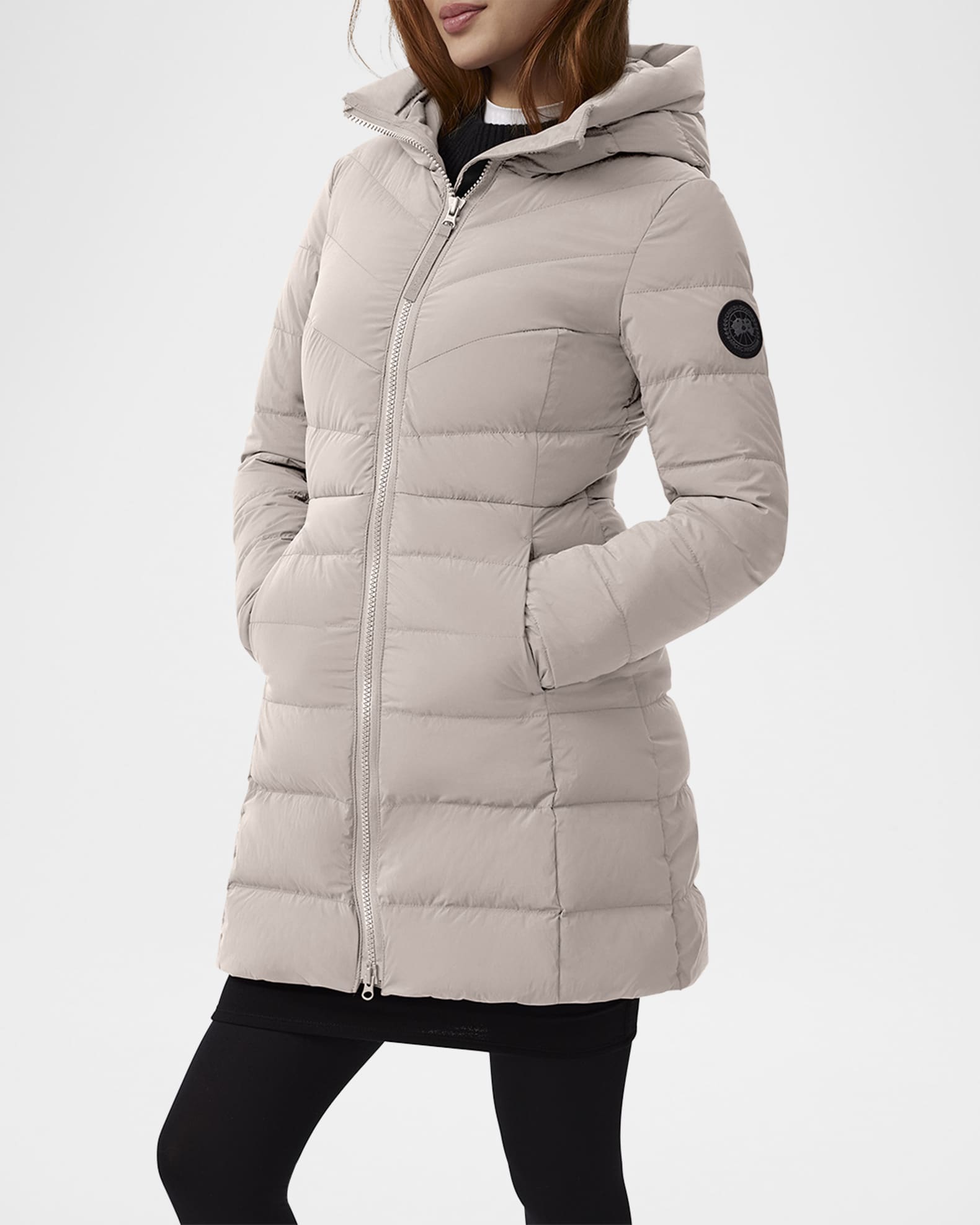  ＊カナダグース＊Clair Long Coat Black Label Canada Goose Clair Black Label No Fur Coat - Women's