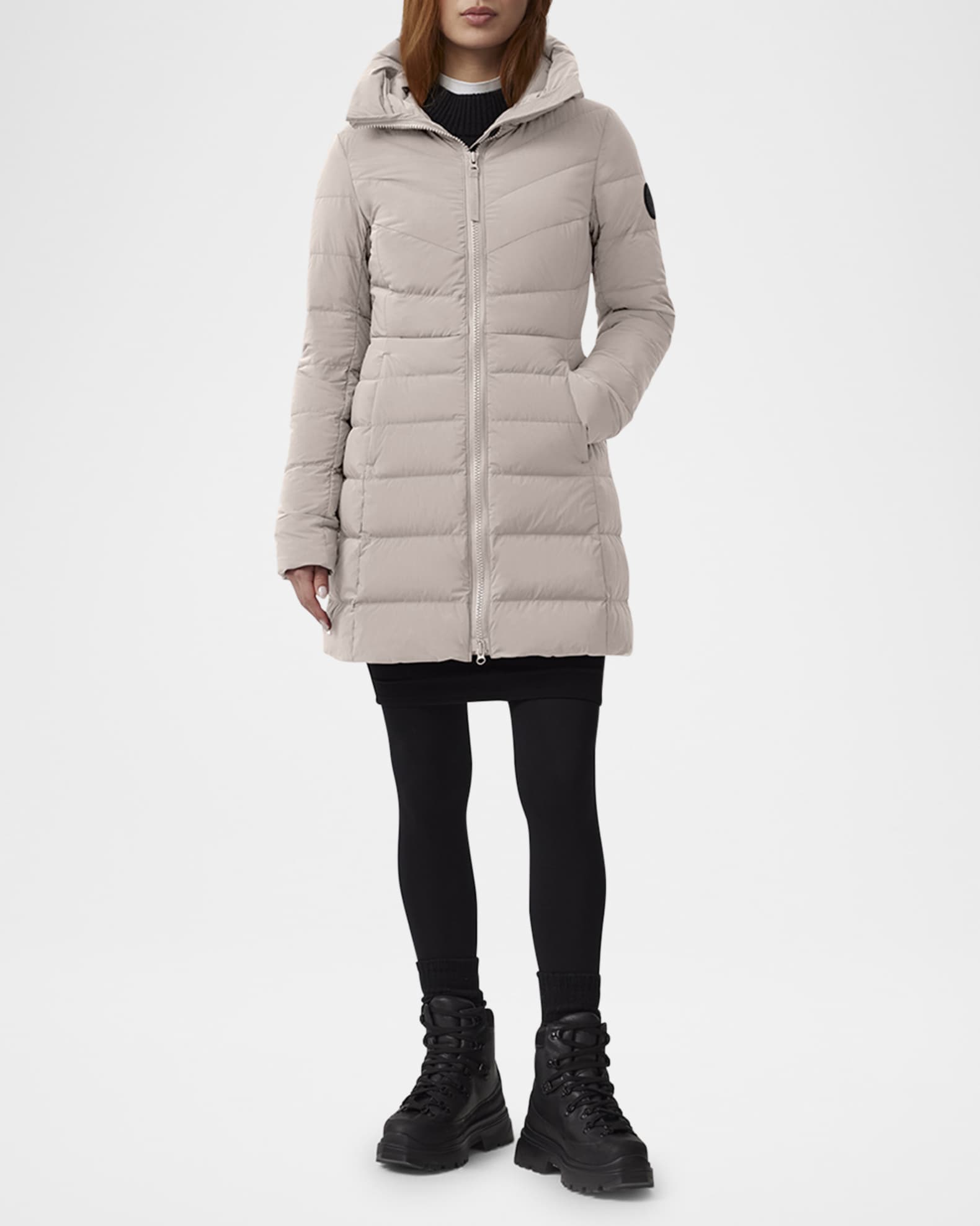 Canada Goose Clair Coat Black Label | Neiman Marcus