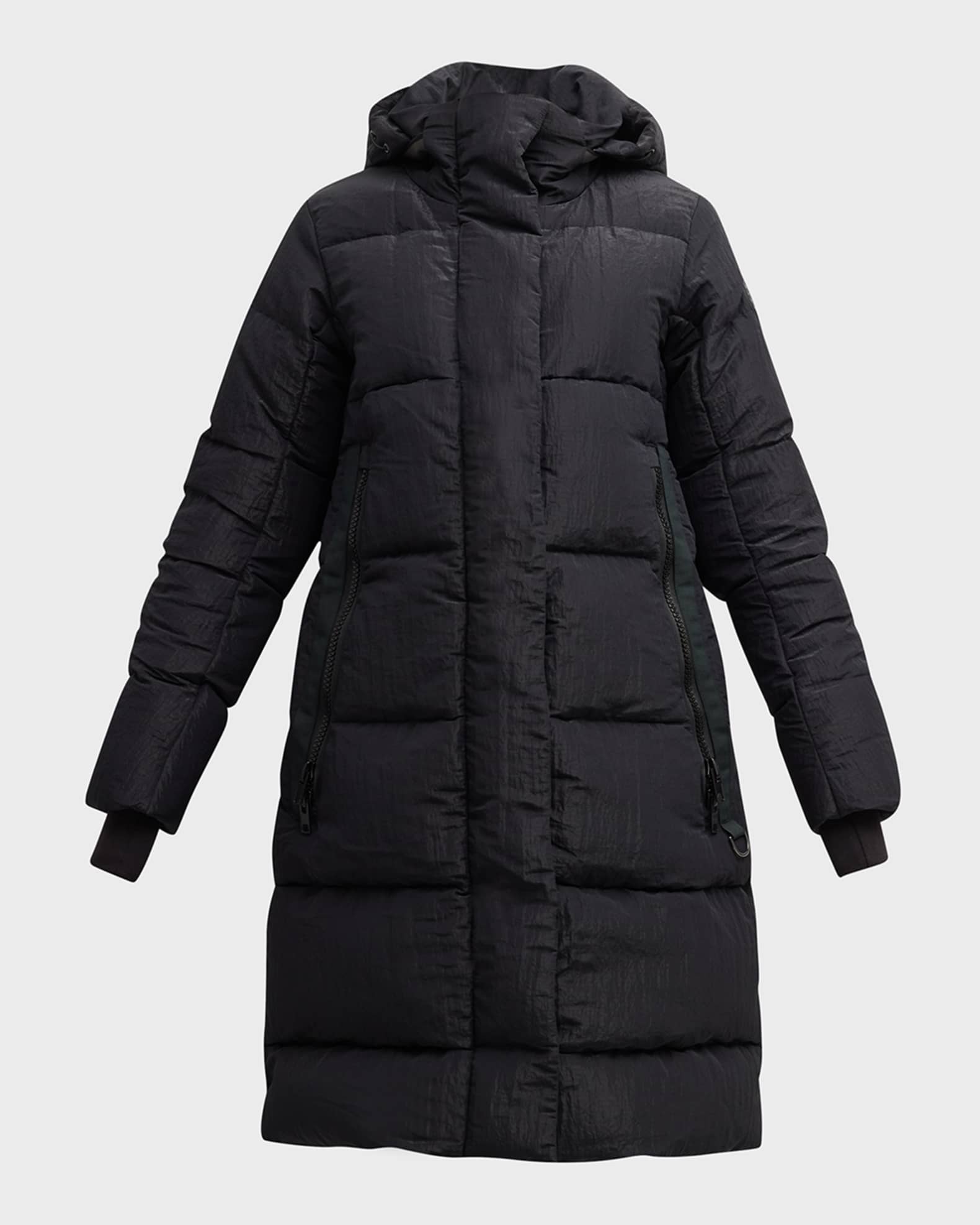 Canada Goose Byward Parka Black Label Shiny Crinkle | Neiman Marcus