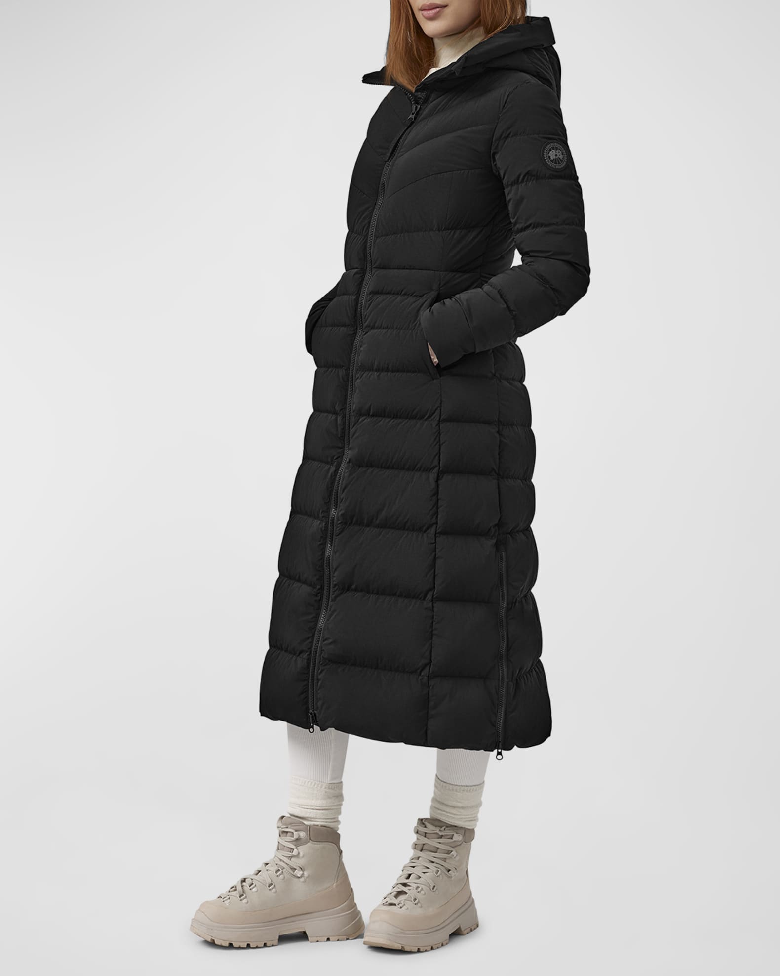 Eleanor Down Puffer Coat | Women's Winter Jacket S / Off White