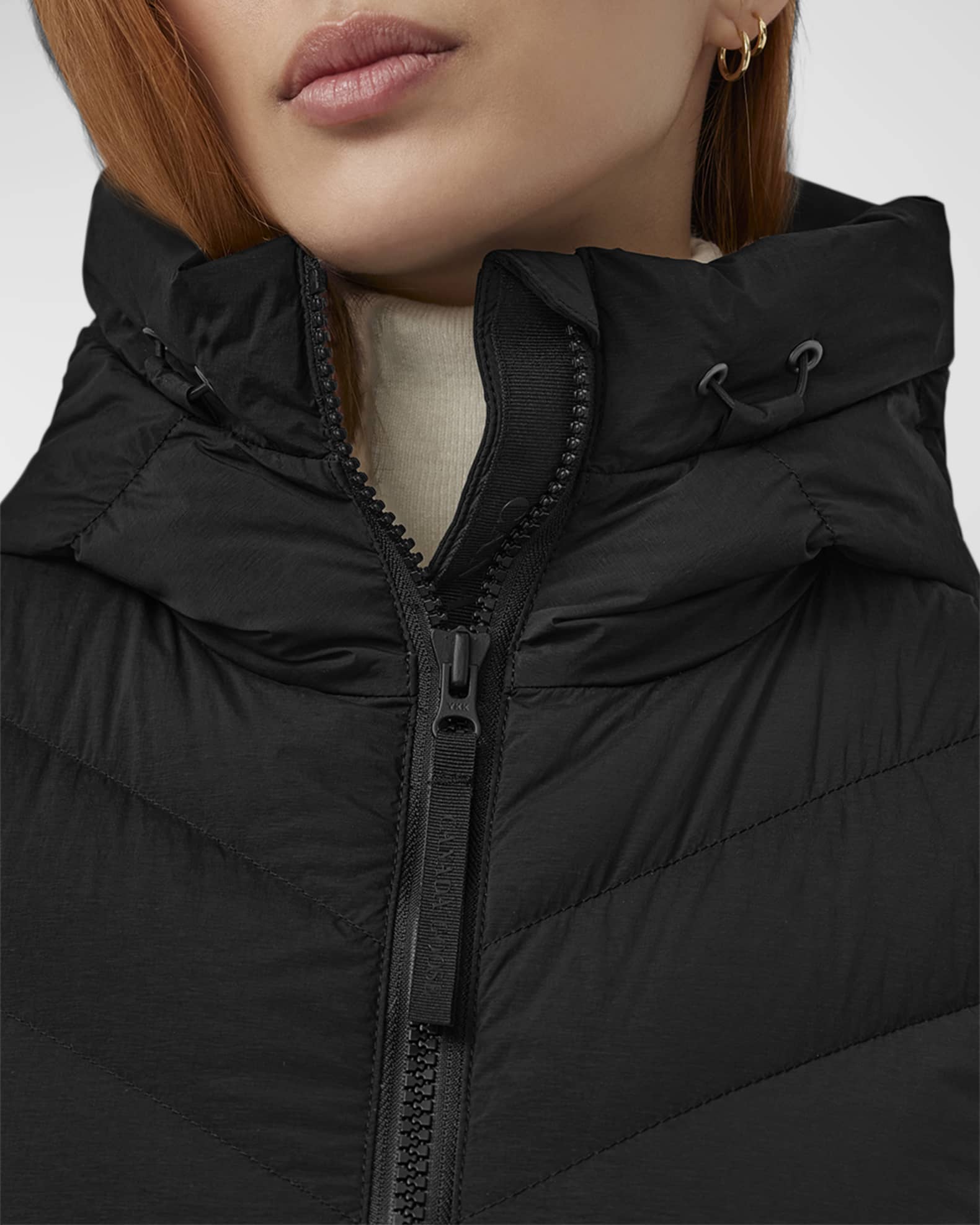 Canada Goose Clair Long Coat Black Label | Neiman Marcus