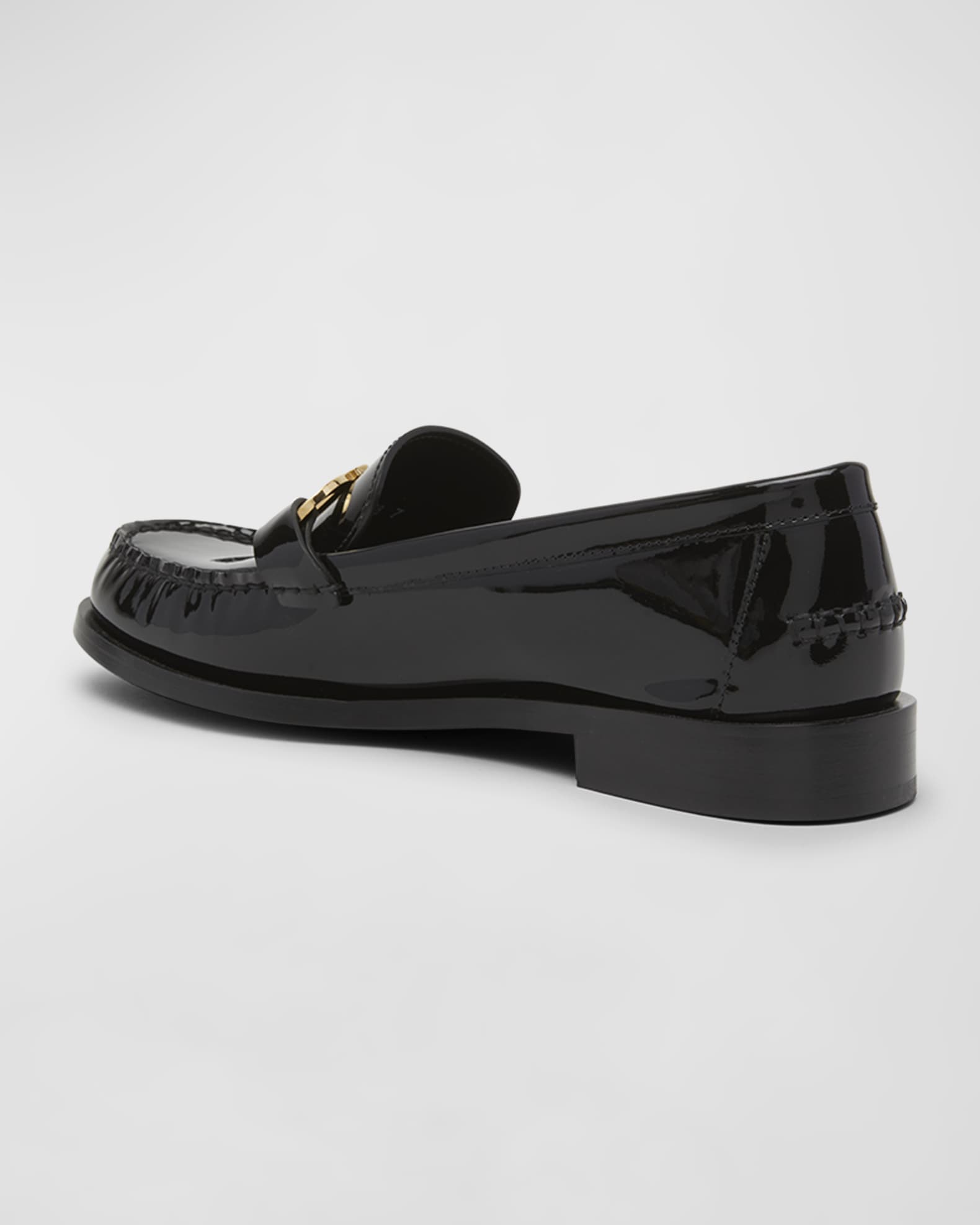 Maryan Patent Gancini Bit Loafers Neiman Marcus