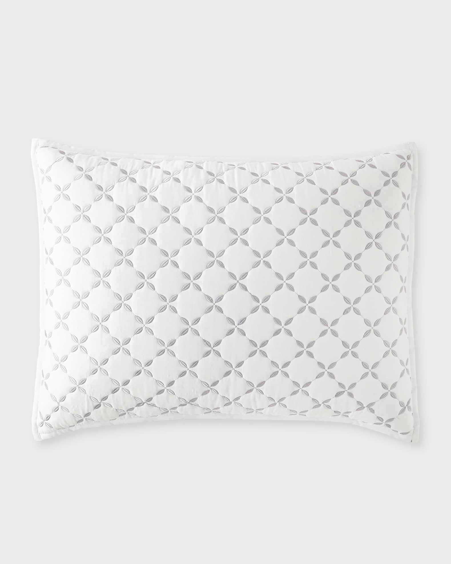 John Robshaw Layla Gray Standard Sham Neiman Marcus