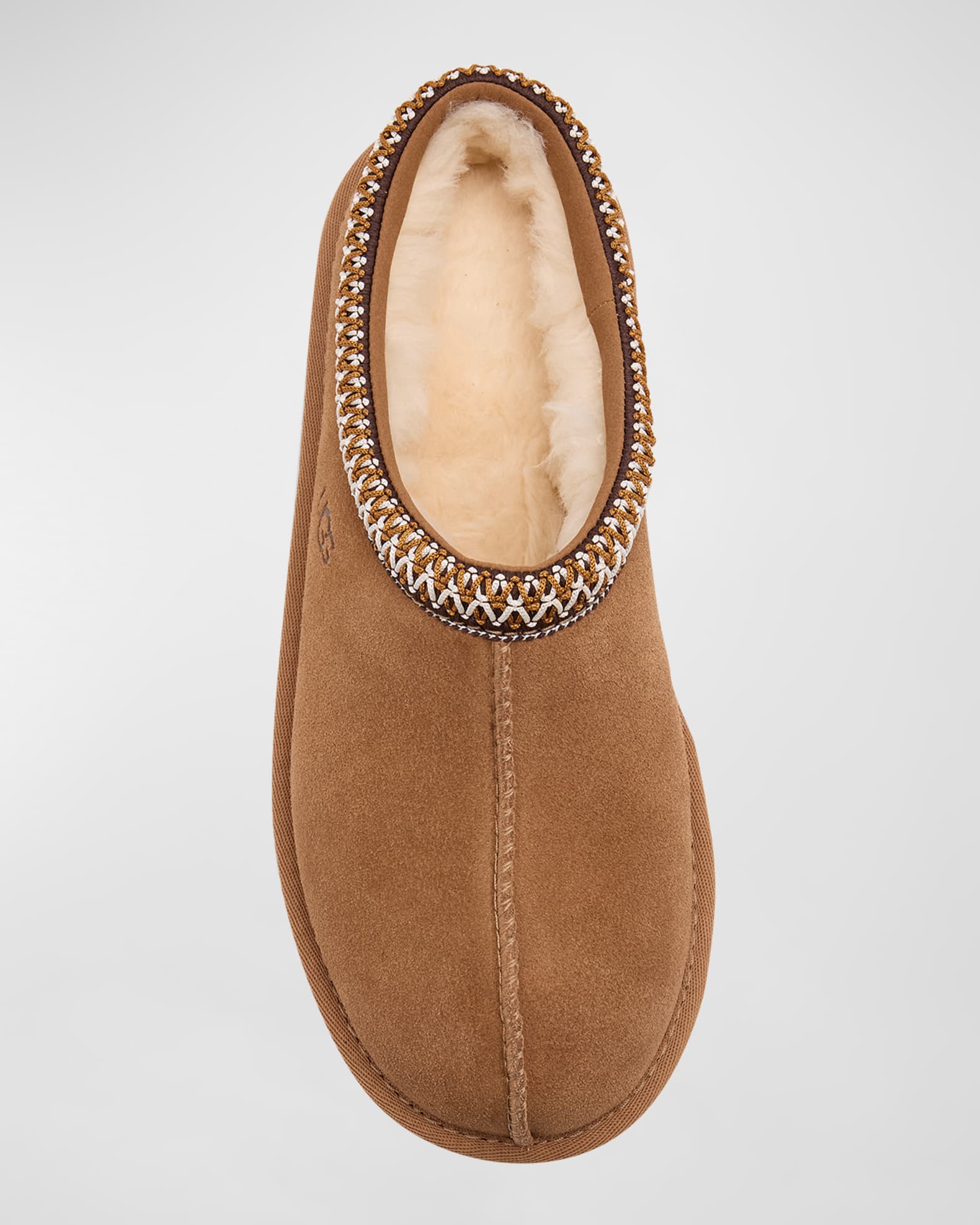 Girl's Tasman II Suede Mules | Neiman Marcus