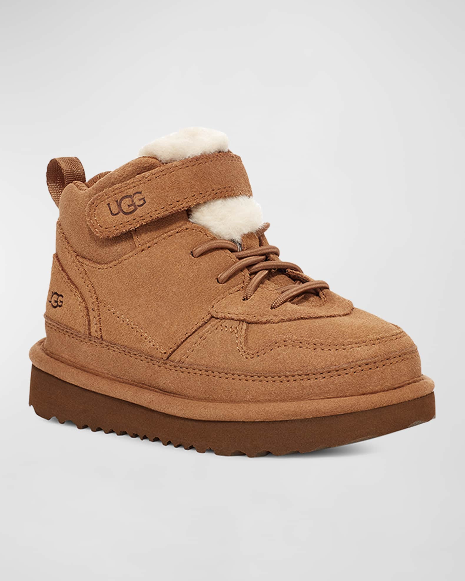 UGG Girl s Highland Hi Heritage High Top Suede Sneakers Baby Toddler Neiman Marcus
