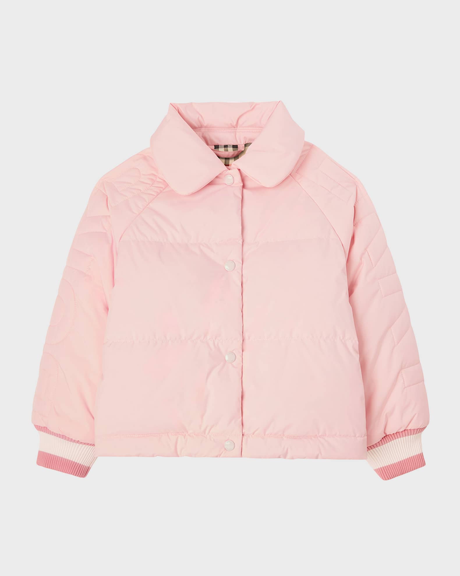 Baby girl burberry 2025 coat sale