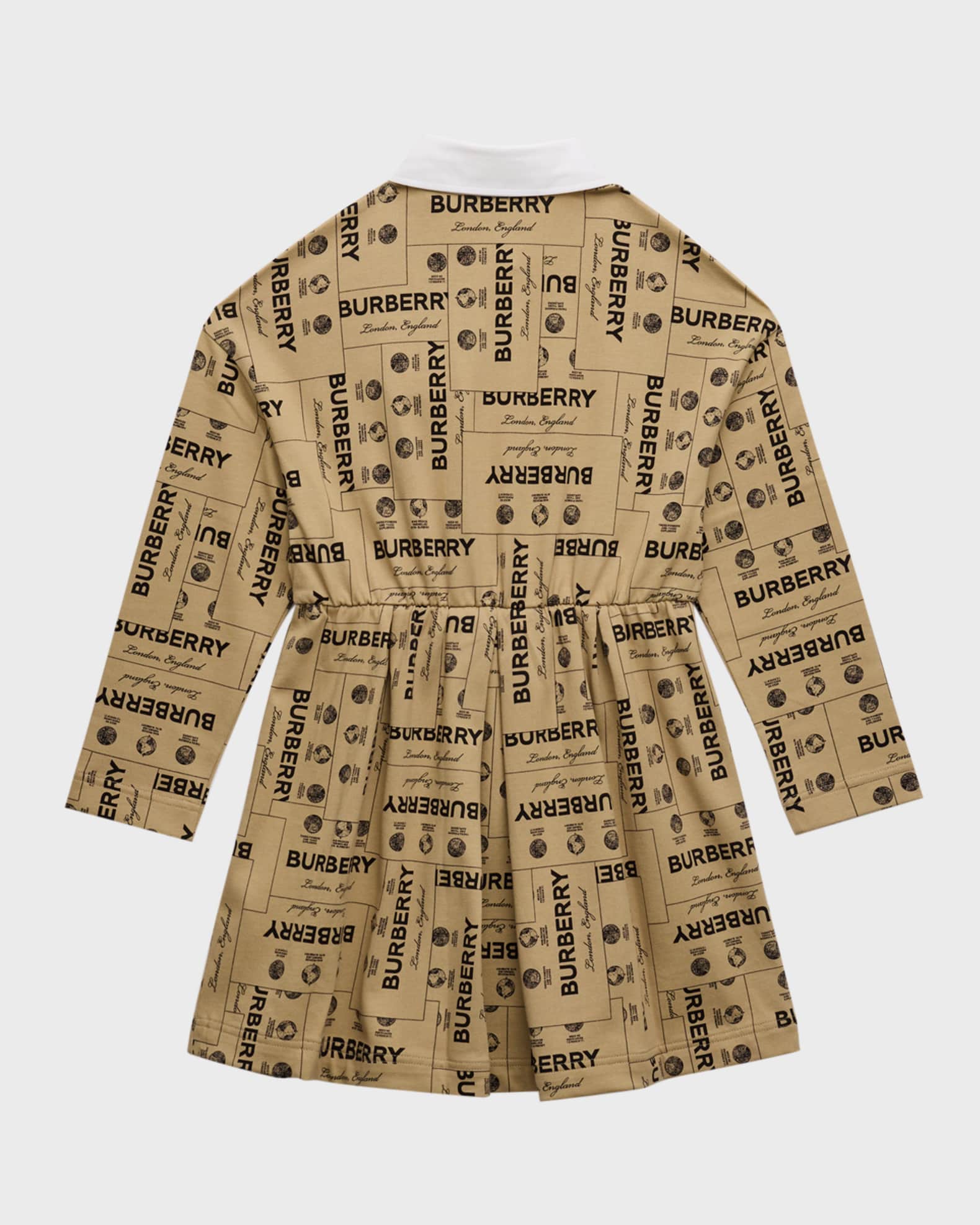 Burberry dress logo sale