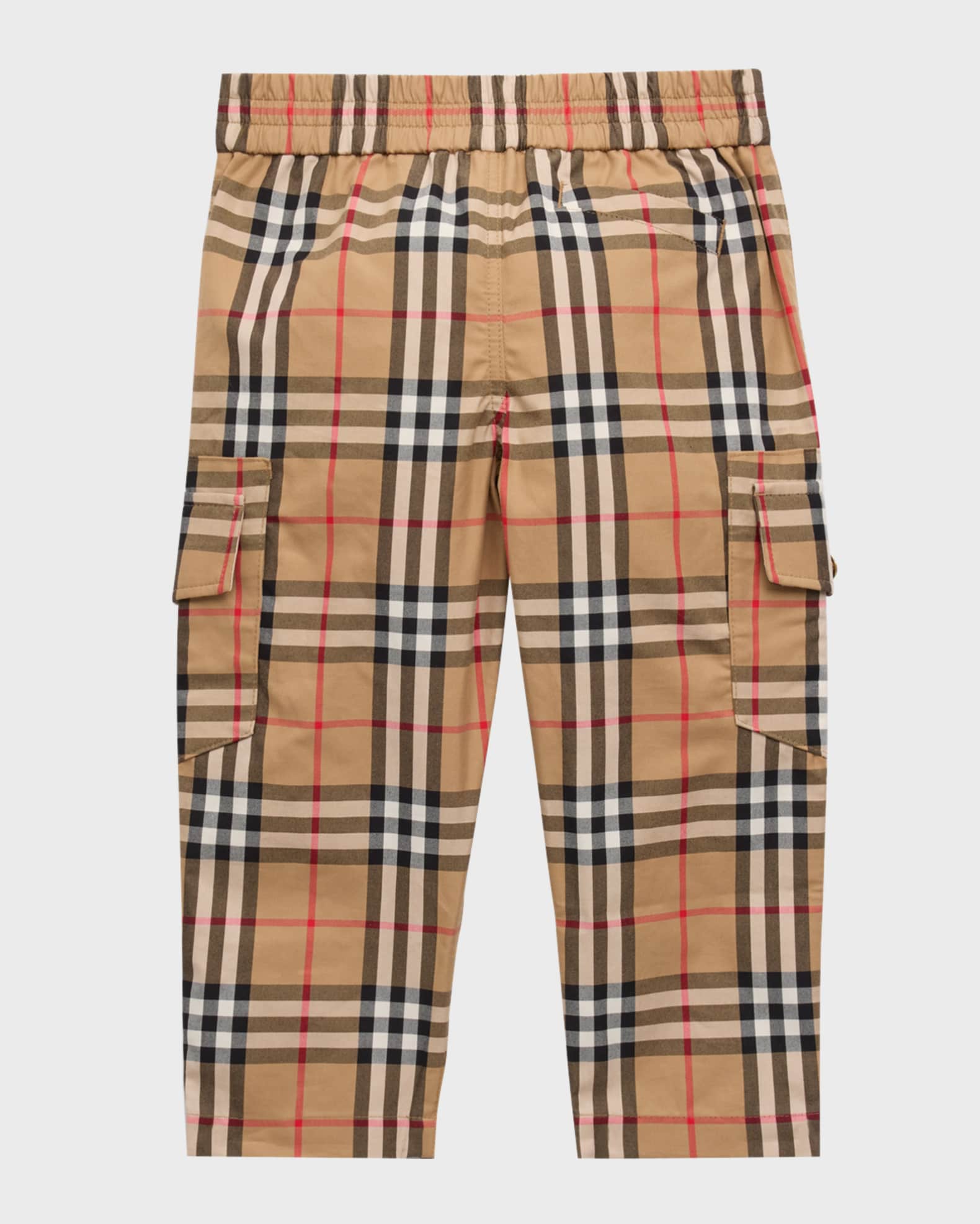 Burberry check pants cheap