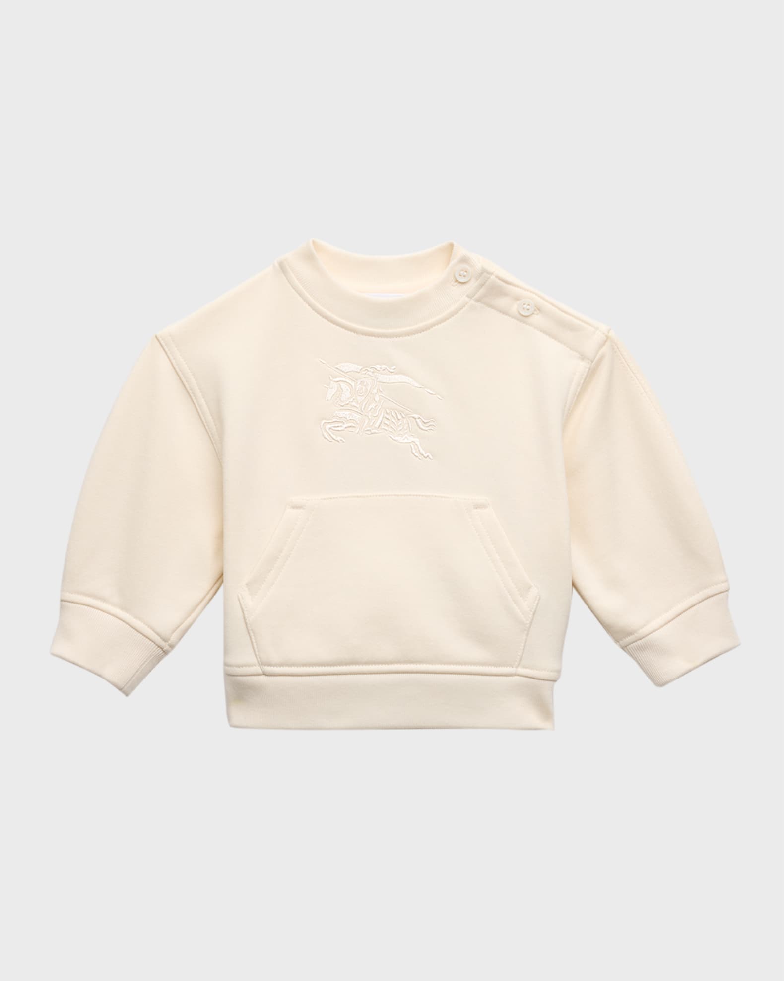 Burberry Girl's Lora Equestrian Knight Design Embroidered