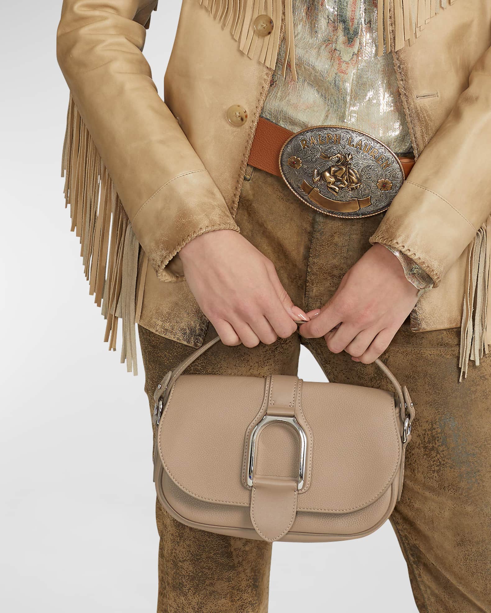 Bolso Ralph Lauren Mujer Bolso Ralph Lauren Wellington Con Detalles  Marrón Para Mujer Bolsos Lauren El Corte Ingles