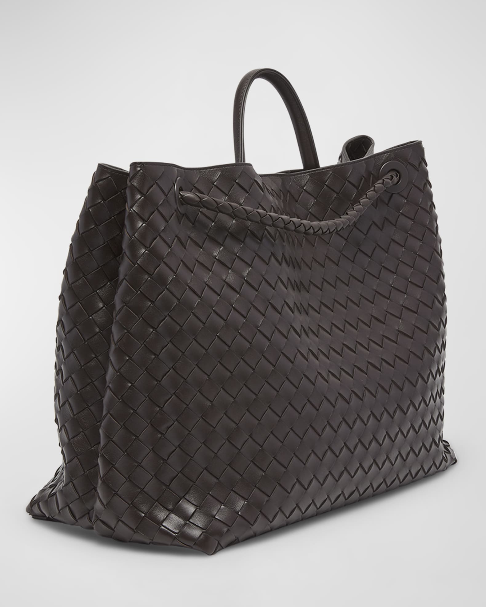 ★BOTTEGA VENETA★ANDIAMO ラージ ハンドバッグ ブラック ブラックラージ アンディアーモ| Bottega Veneta® 日本