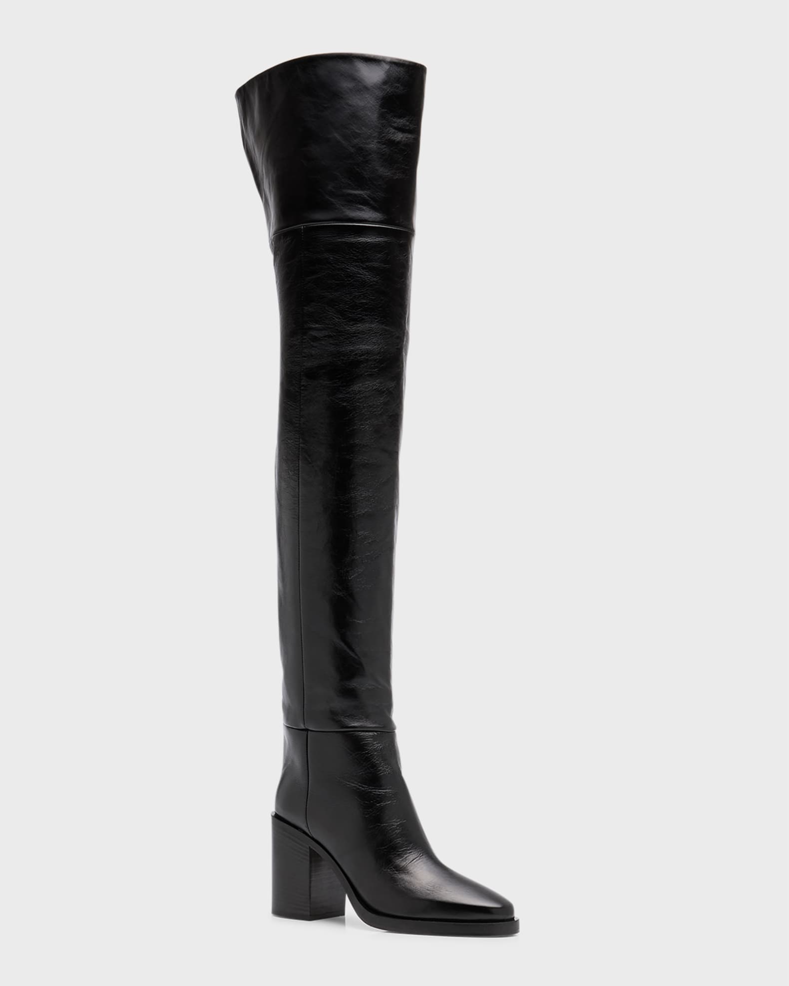 Paris Texas Ophelia Leather Knee Boots | Neiman Marcus